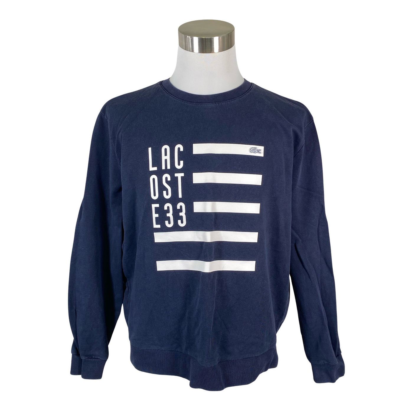 Miesten Lacoste - Collegepaita, koko XL - Sininen (1)