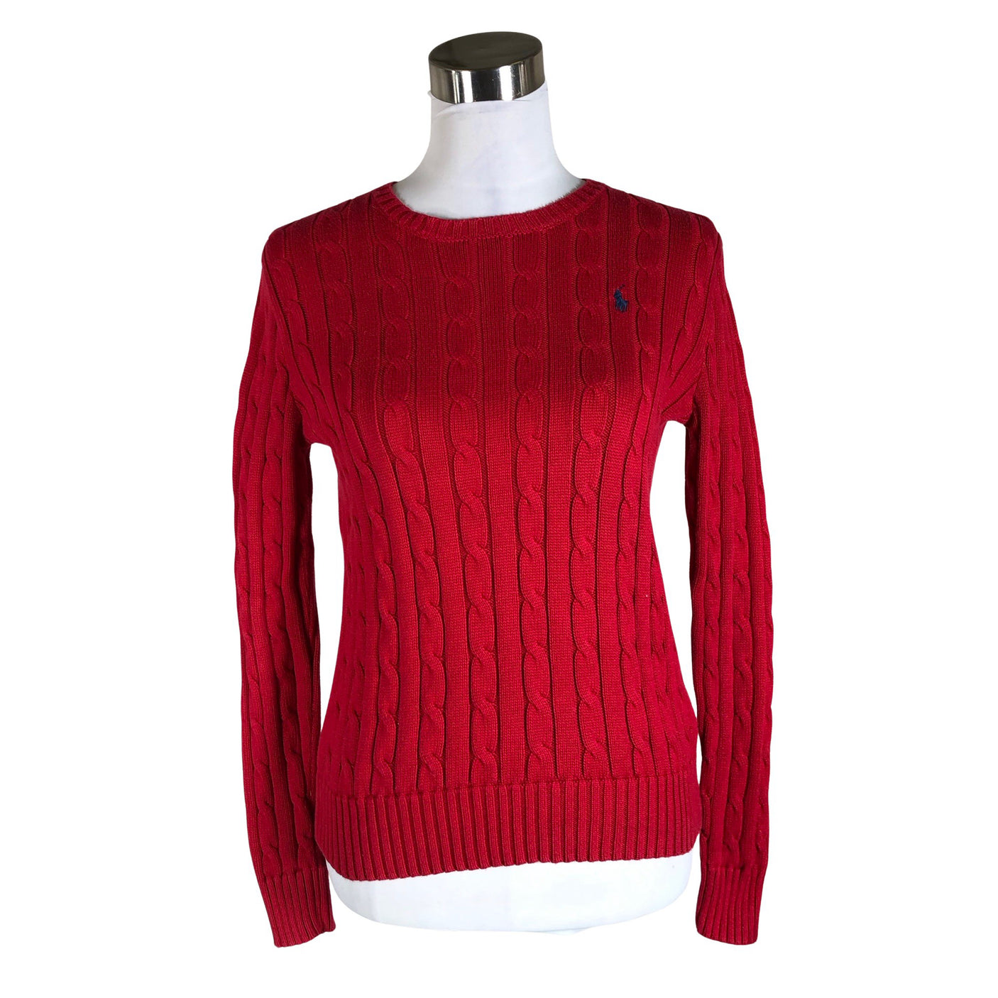 Naisten Polo Ralph Lauren - Neulepaita, koko 36 - Punainen (1)