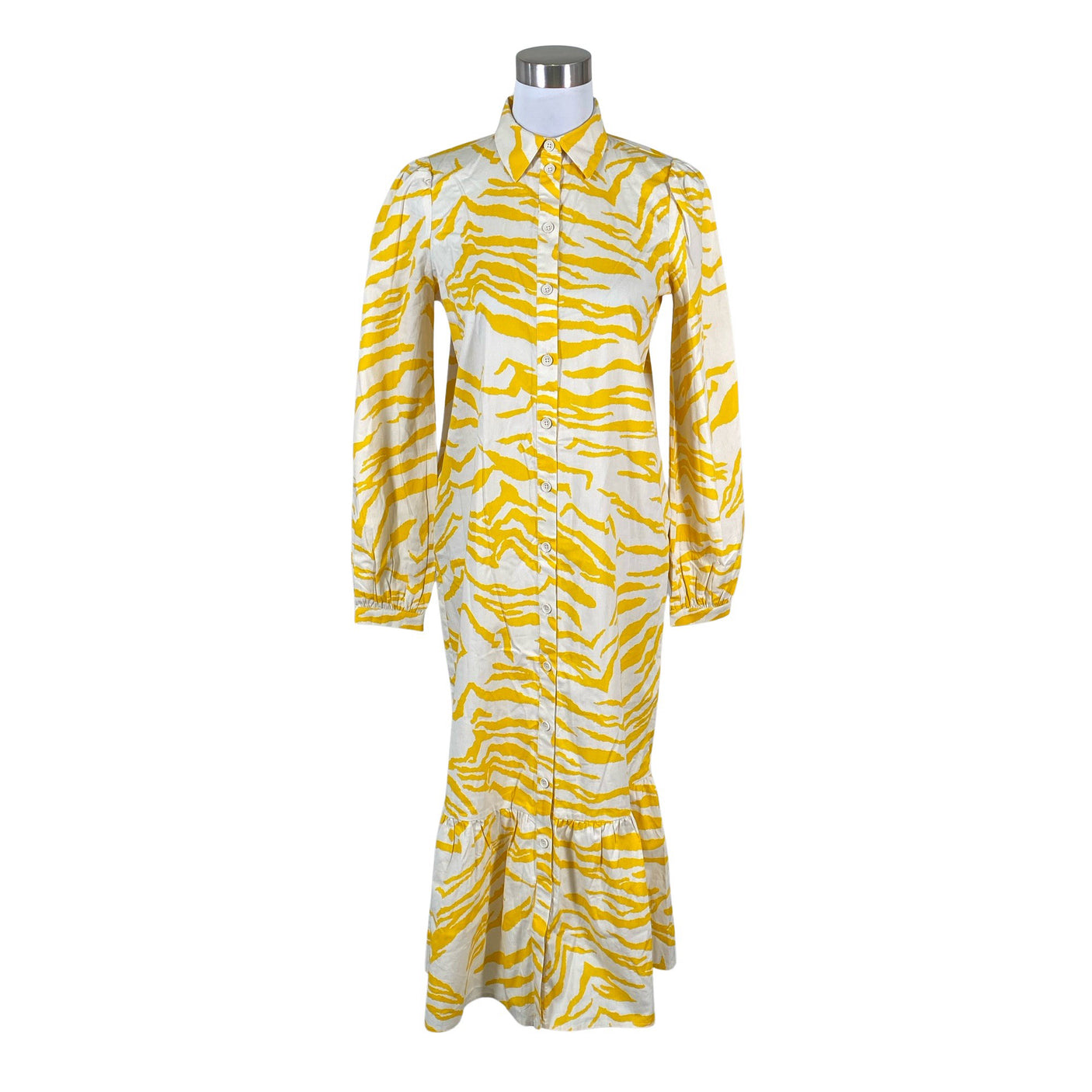 Naisten ALIGNE - Sifonkimekko, koko 34 - Beige (1)