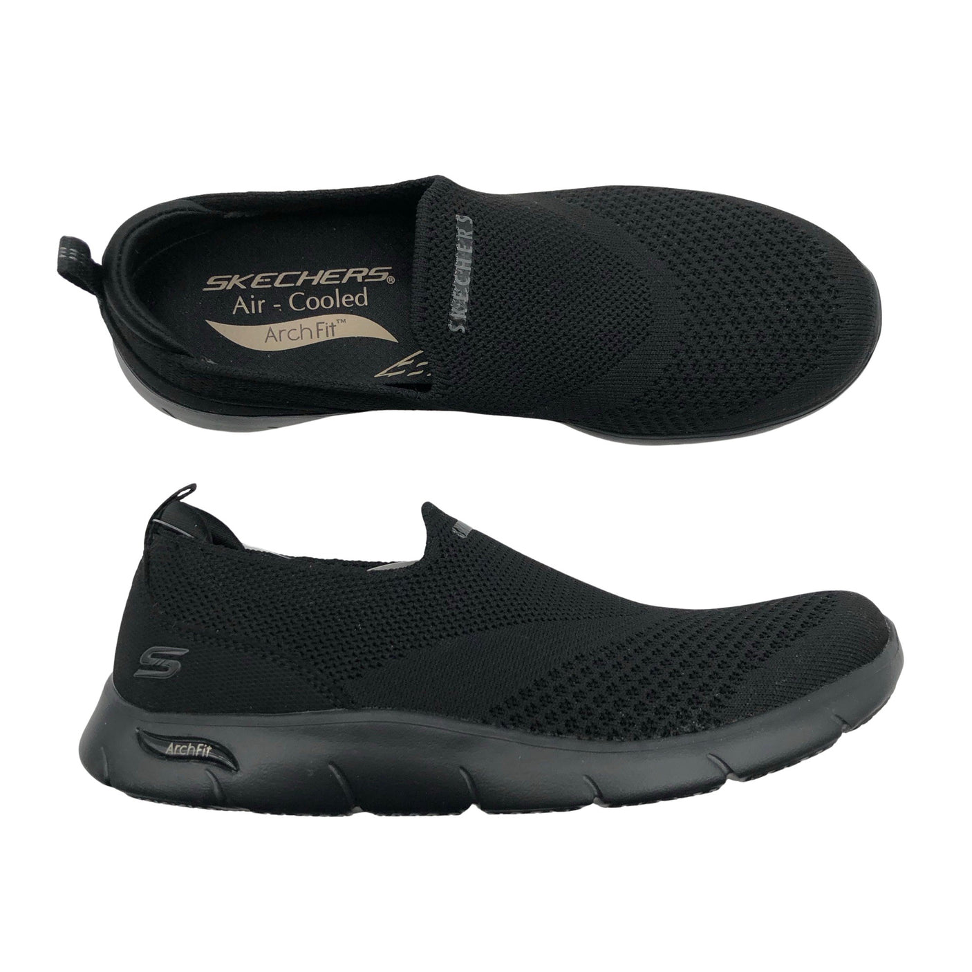 Naisten Skechers - Tennarit, koko 37 - Musta (1)