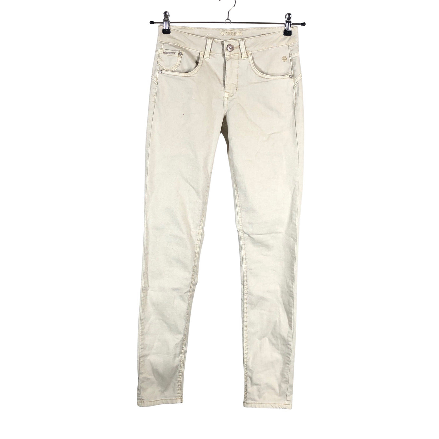 Naisten Cream - Farkut, koko W26 - Beige (1)