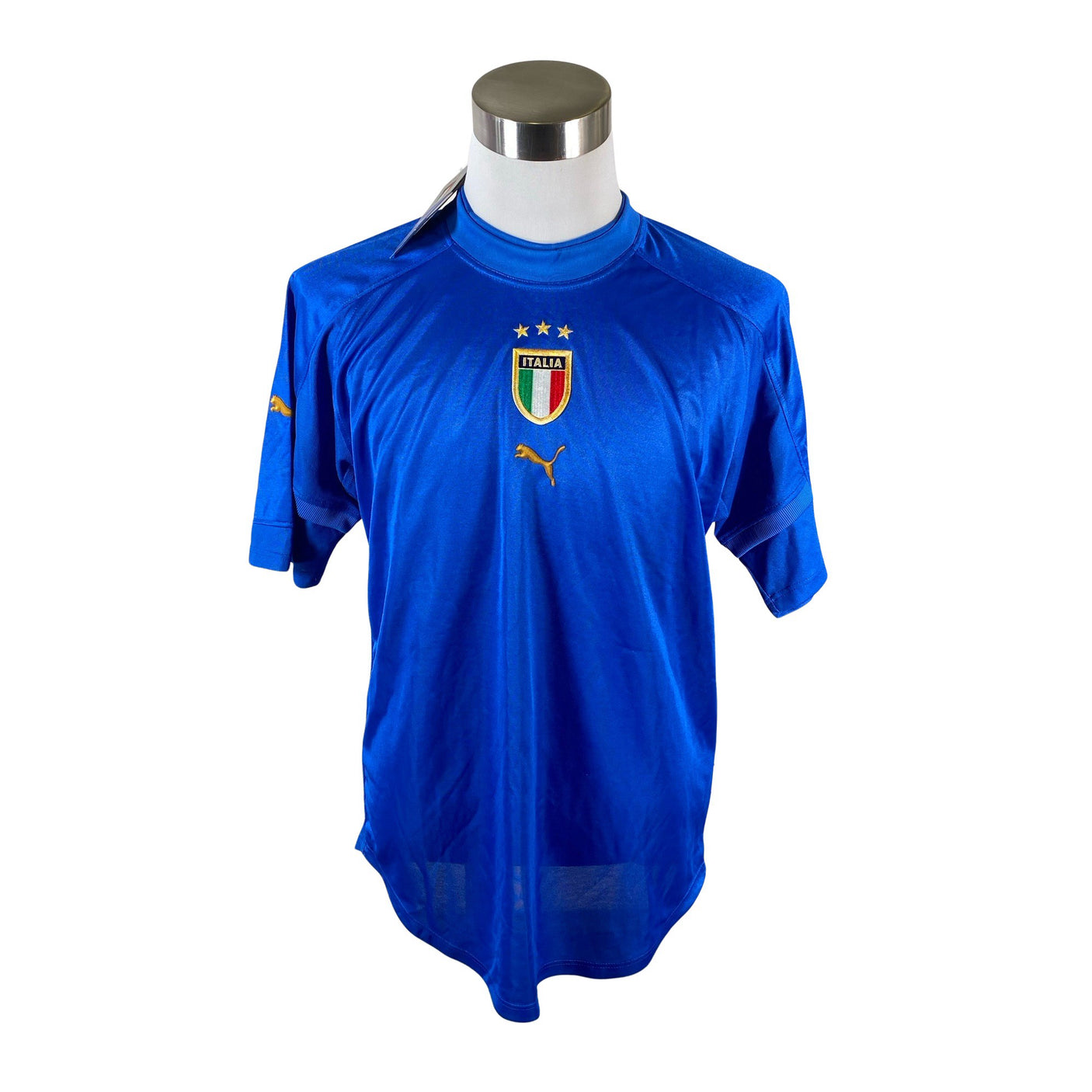 Miesten Puma - Urheilupaita, lyhyet hihat, koko L - Sininen (1)