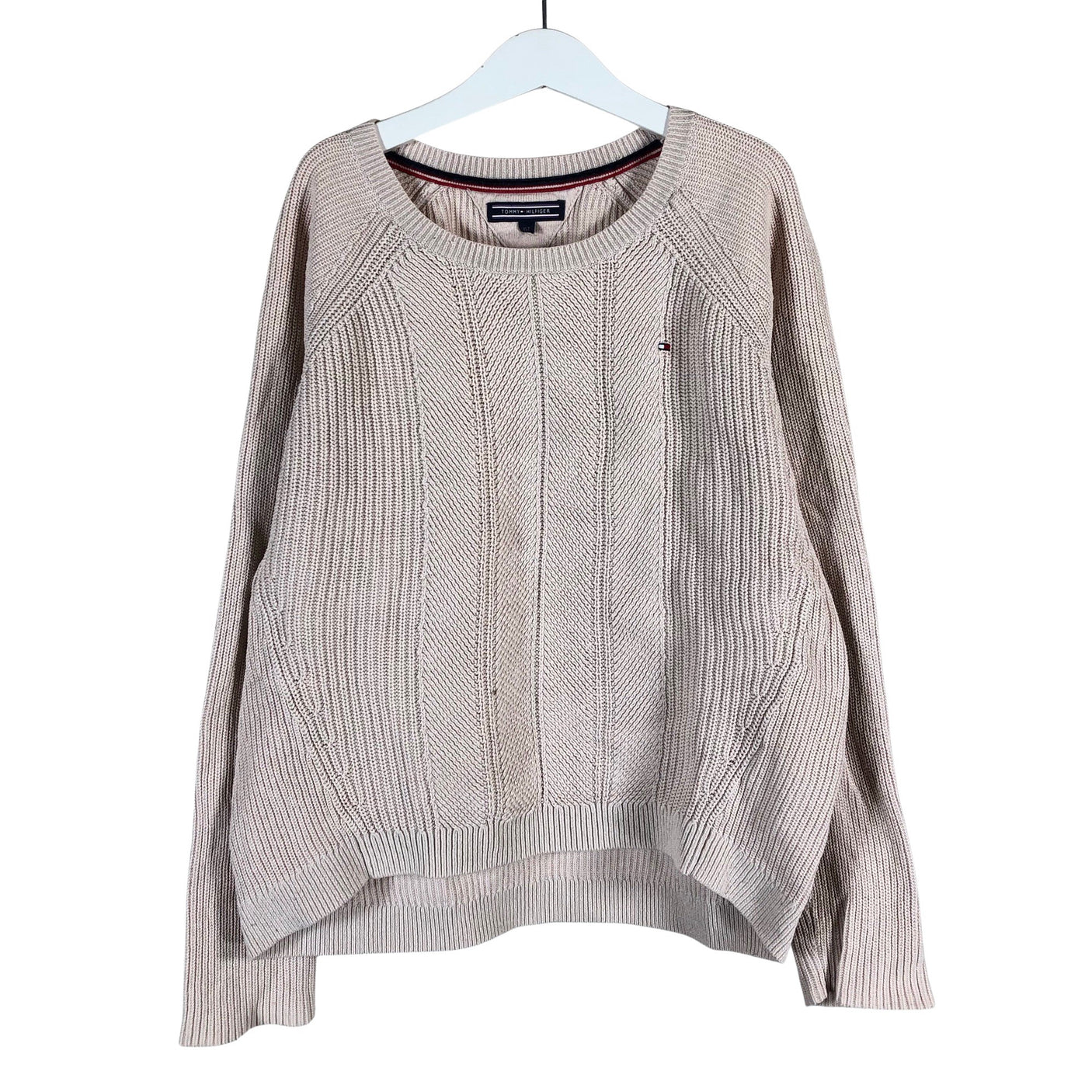 Unisex Tommy Hilfiger - Neulepaita, koko 146 - 152 - Beige (1)