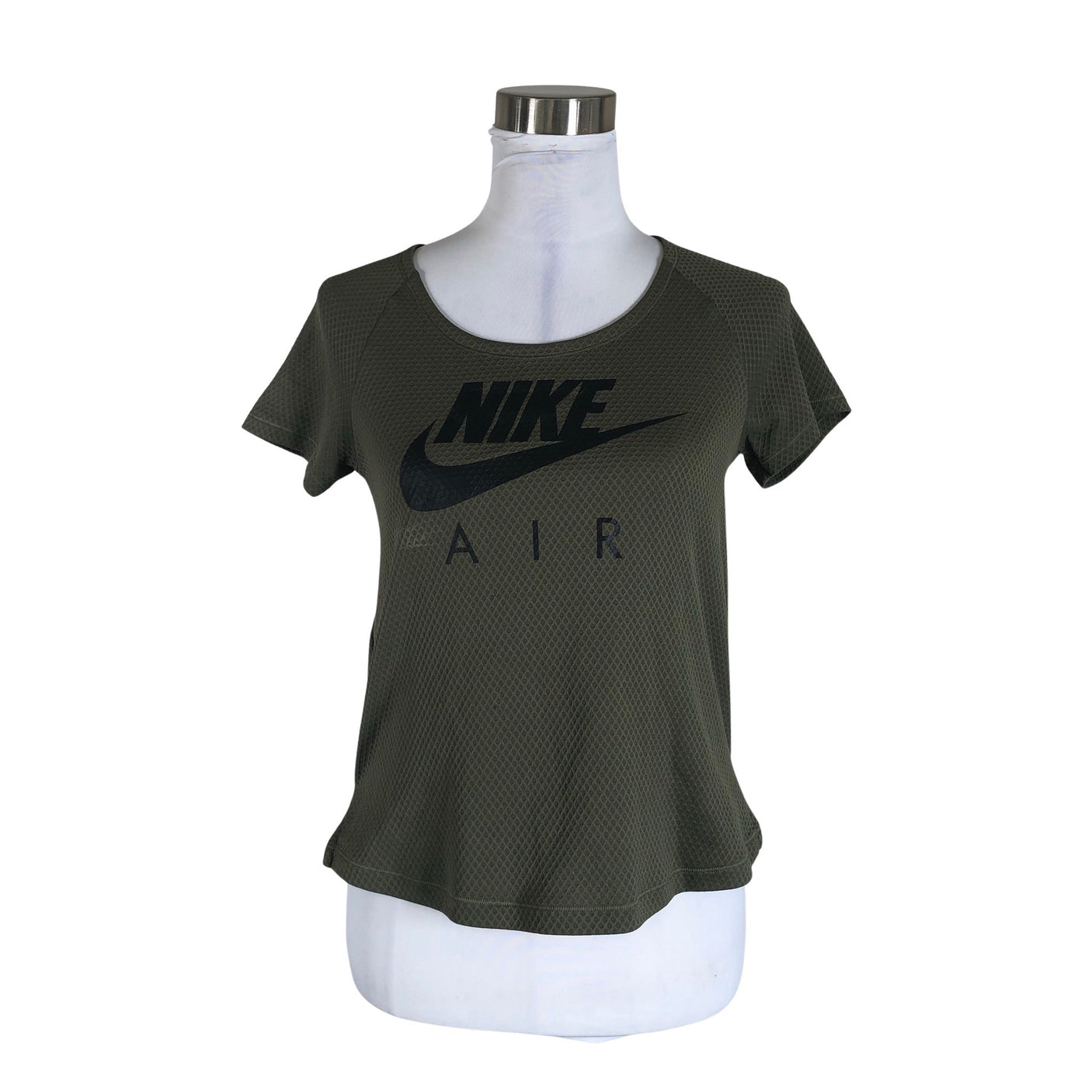 Naisten Nike - Urheilupaita, lyhyet hihat, koko 36 - Vihreä (1)