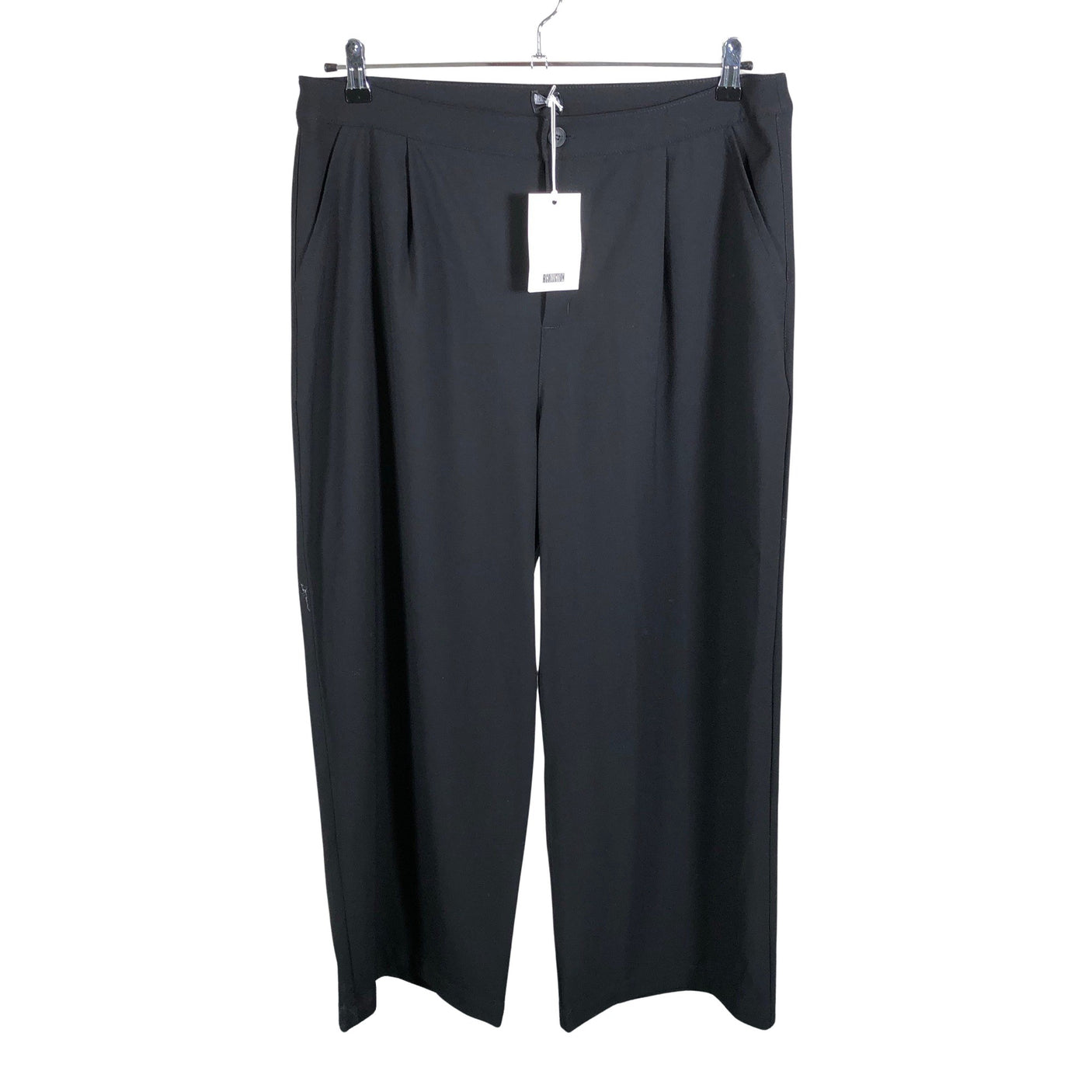 Naisten R-collection - Suorat housut, koko 42 - Musta (1)