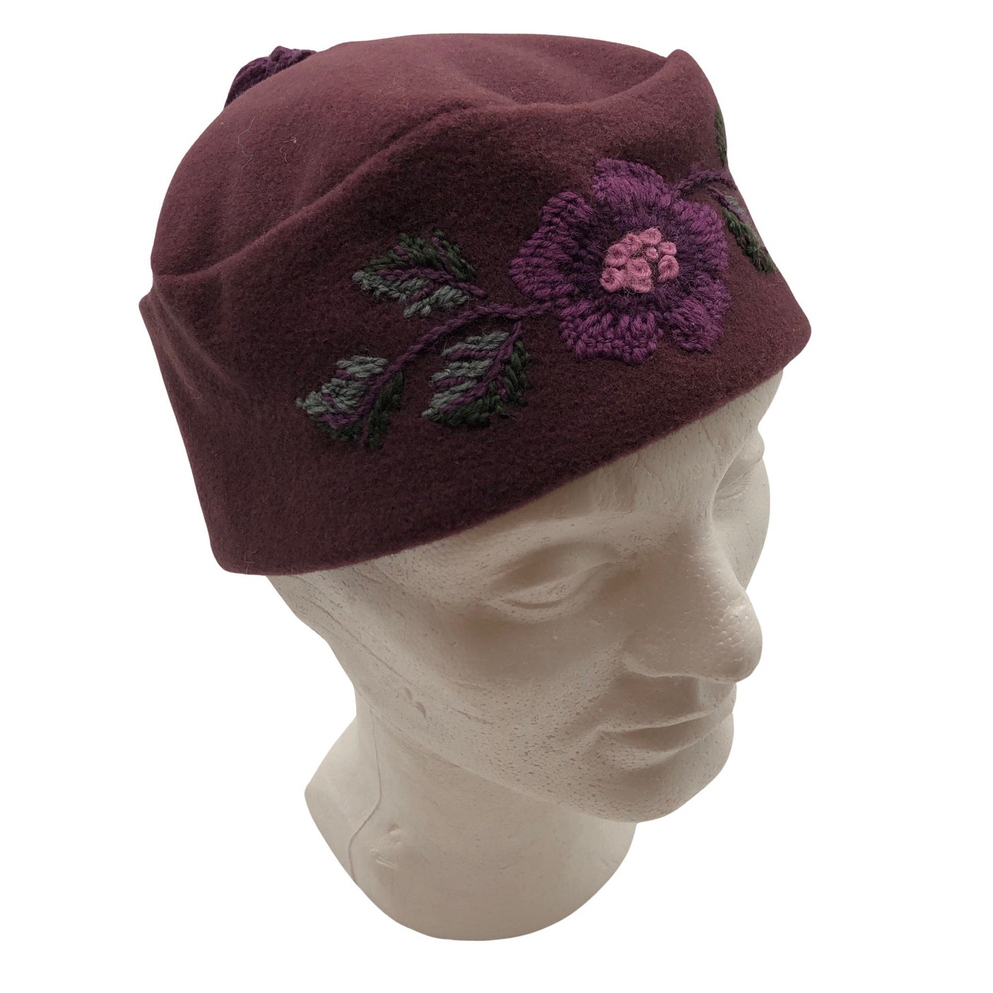 Naisten Pirjo Kokljuschkin - Hattu, koko 58 - 60 cm - Violetti (1)