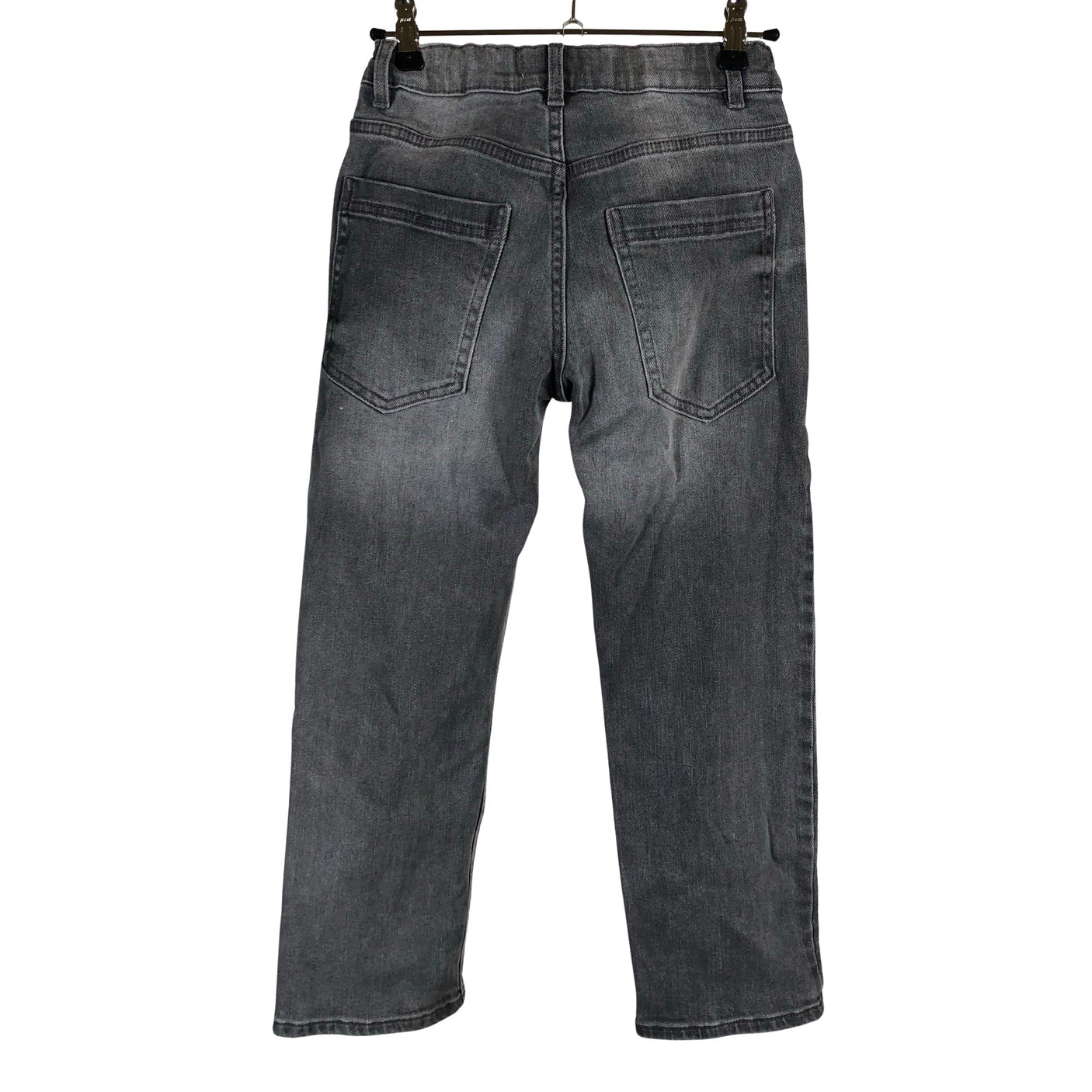 Unisex Lindex - Farkut, koko 128 - 134 - Harmaa (2)