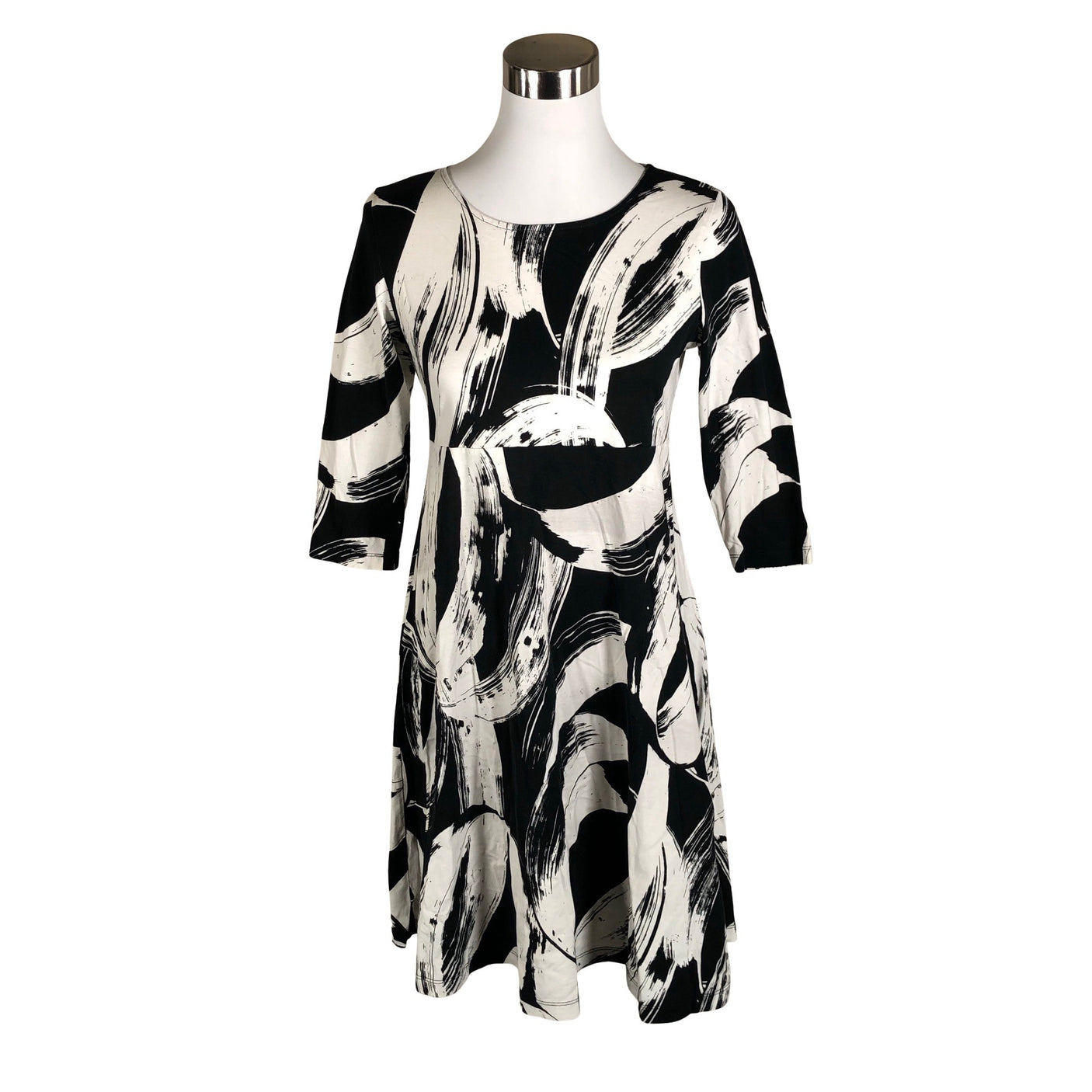 Naisten Marimekko - Trikoomekko, koko 38 - Musta (1)