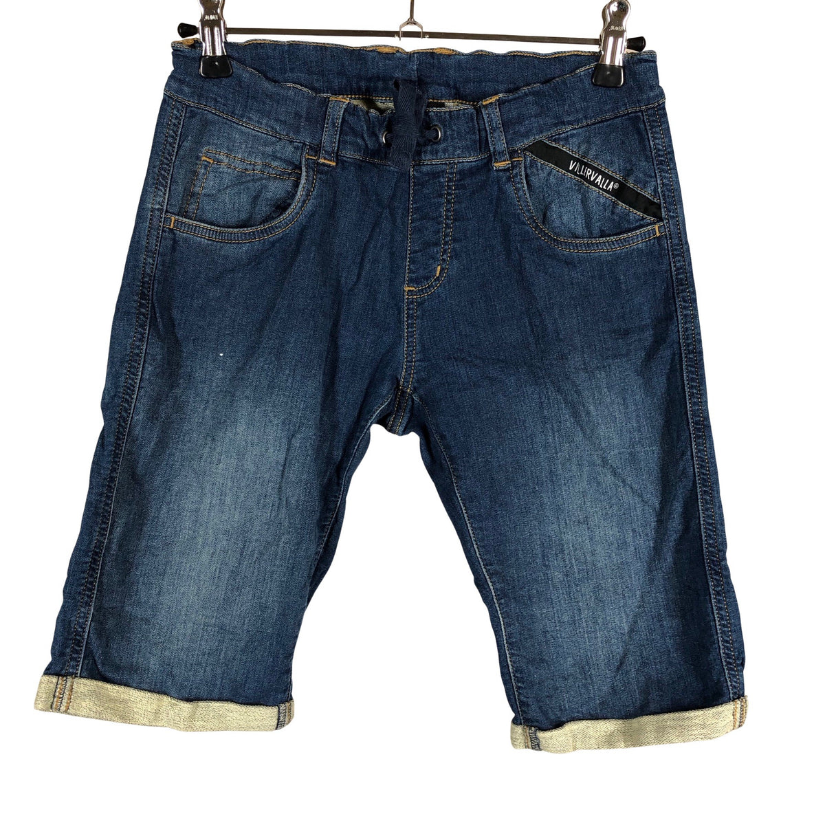 Unisex Villervalla - Farkkushortsit, koko 140 - 146 - Sininen (1)