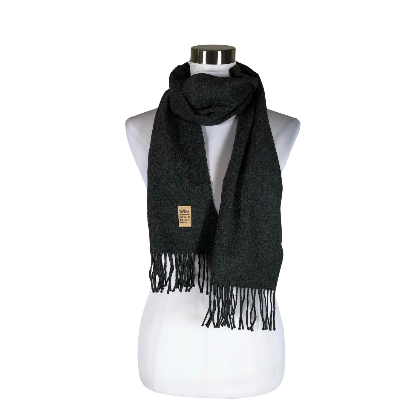 Unisex Kaarna - Kaulaliina, koko Midi - Harmaa (1)