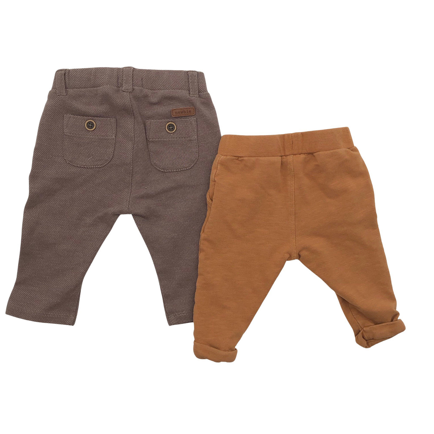 Unisex Minymo - Collegehousut, koko 56 - 62 - Ruskea (2)