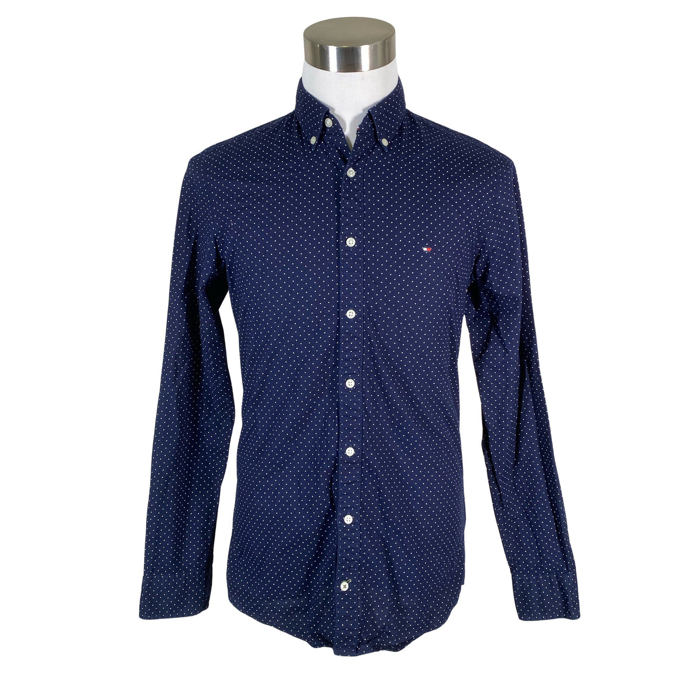Miesten Tommy Hilfiger - Kauluspaita, koko M - Sininen (1)