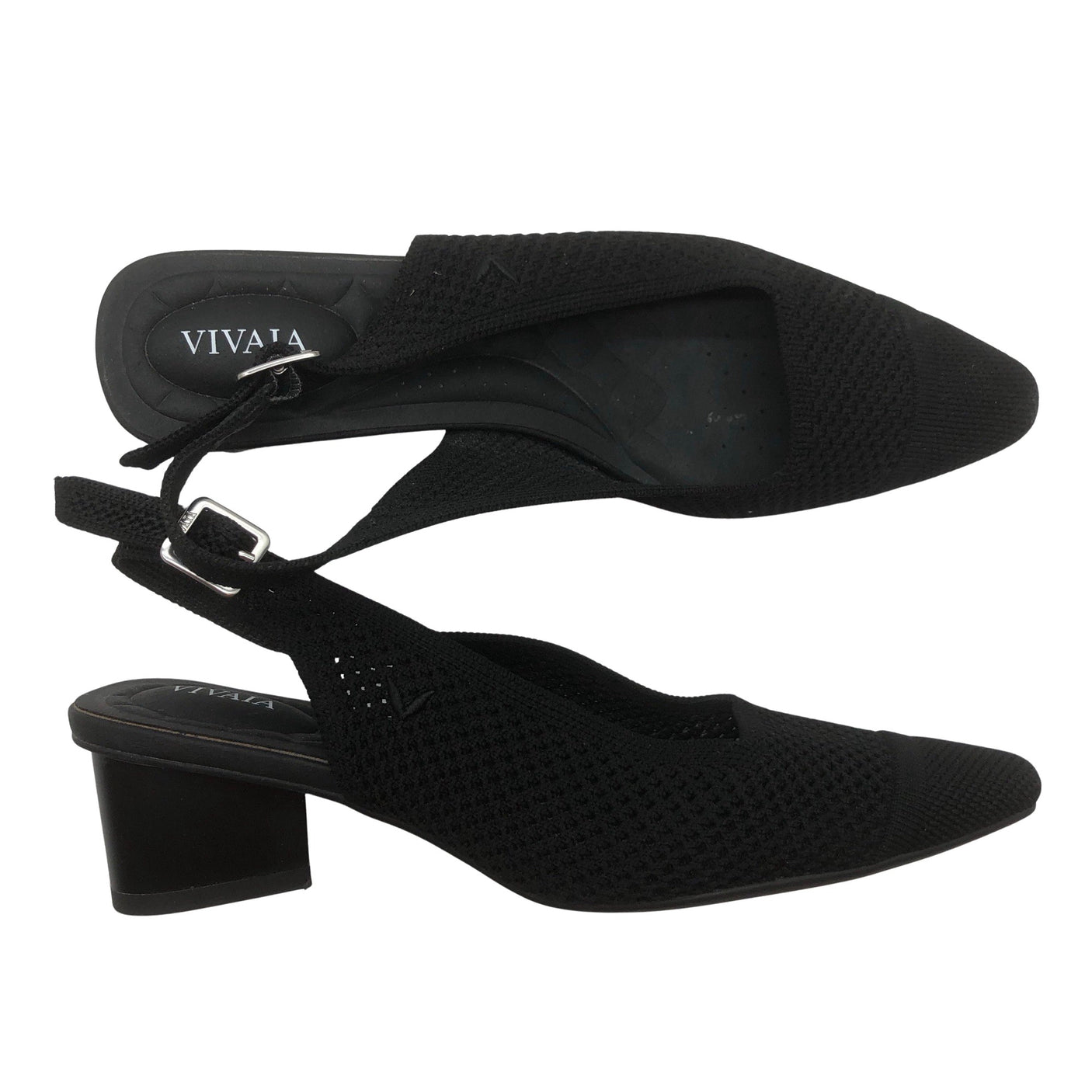 Naisten Vivaia - Korkokengät, koko 37 - Musta (1)