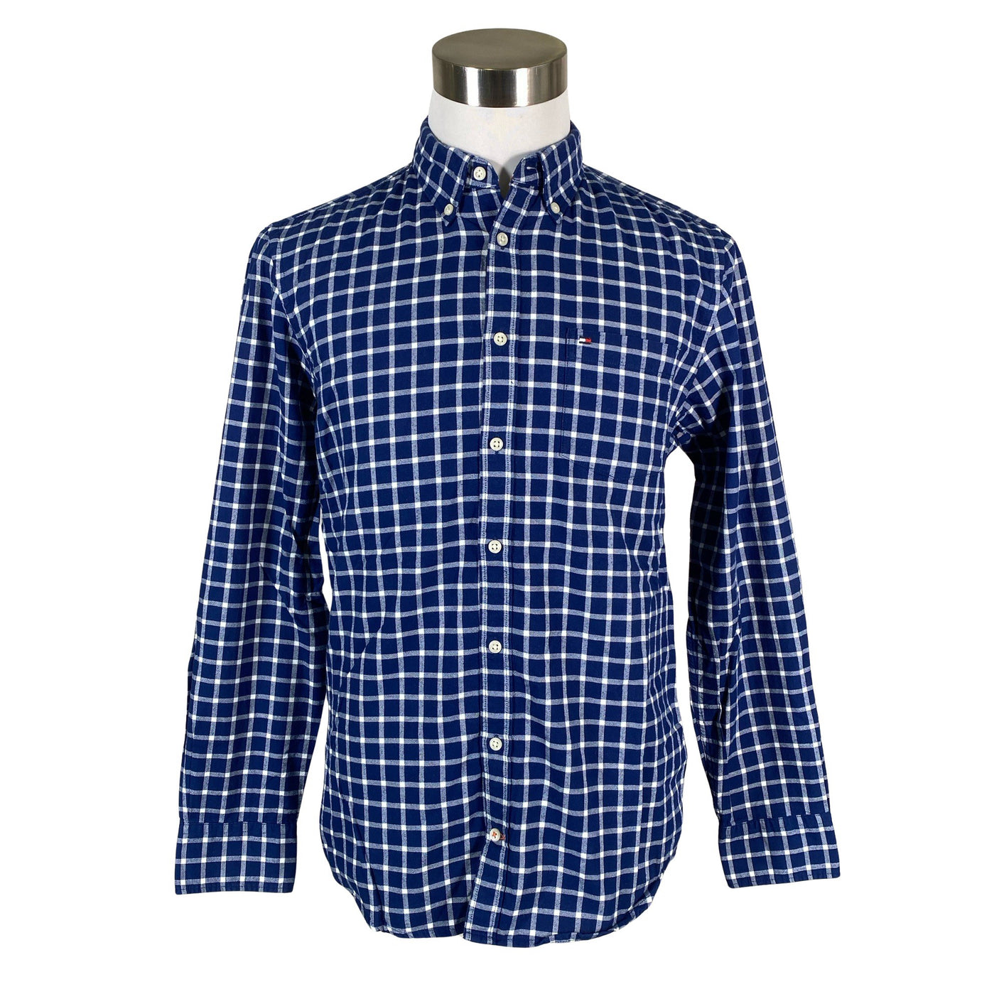 Miesten Tommy Hilfiger - Kauluspaita, koko M - Sininen (1)