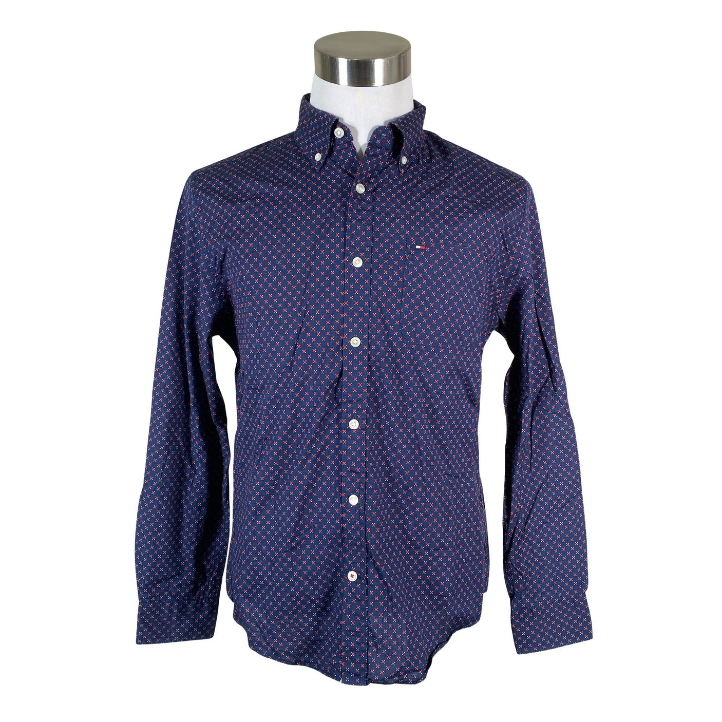 Miesten Tommy Hilfiger - Kauluspaita, koko M - Sininen (1)