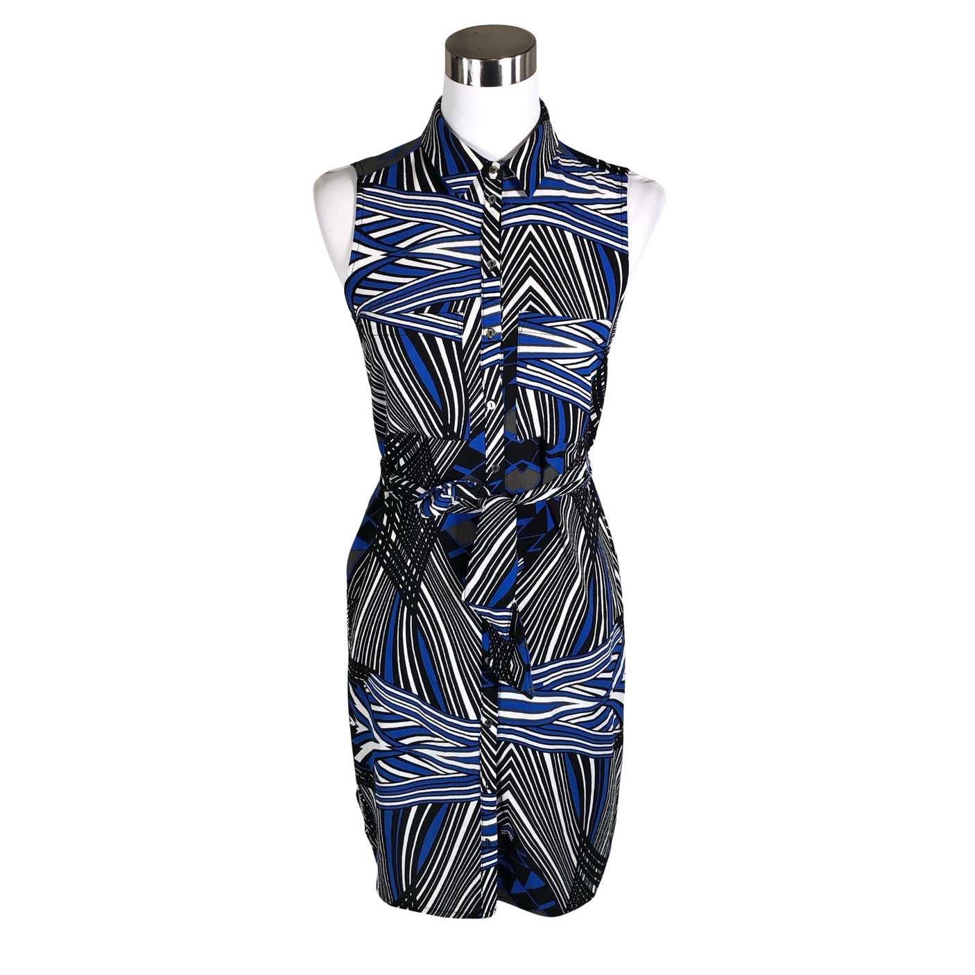 Naisten River Island - Sifonkimekko, koko 34 - Sininen (1)