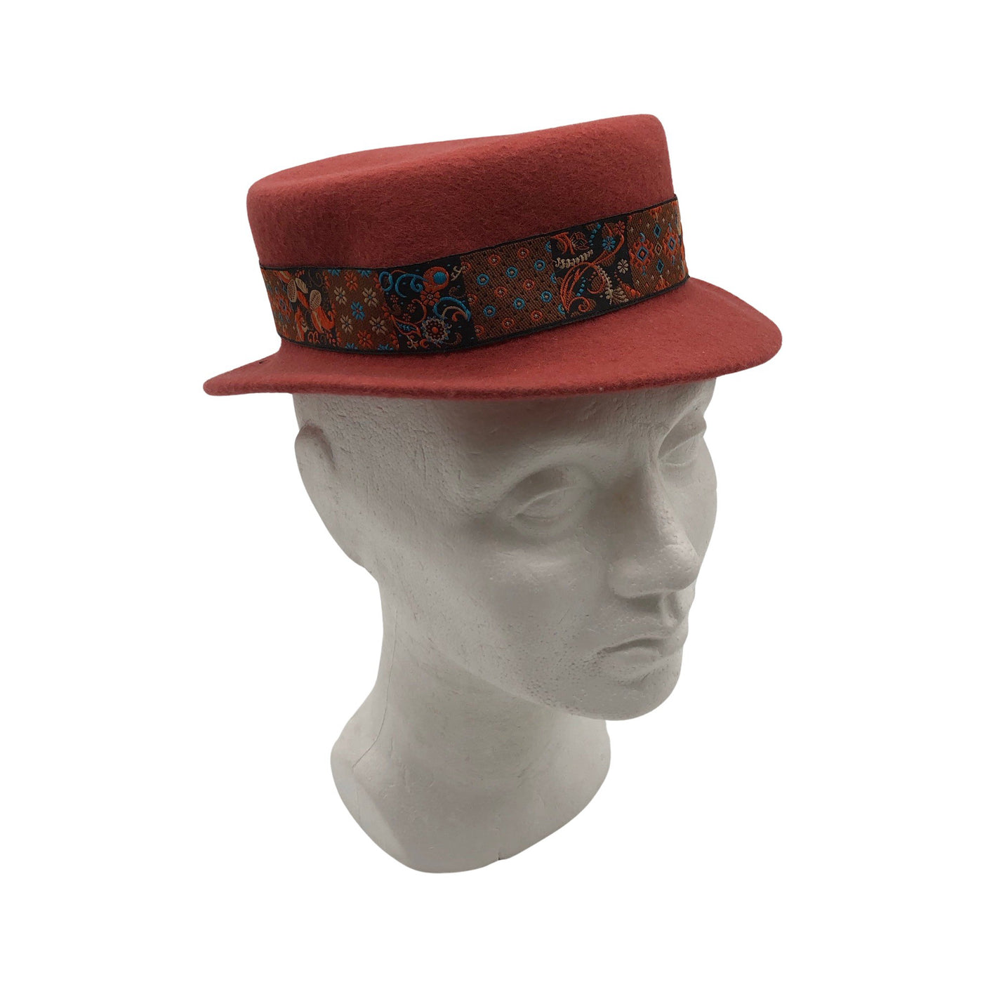 Naisten Tonak - Hattu, koko 52 - 54 cm - Pinkki (1)