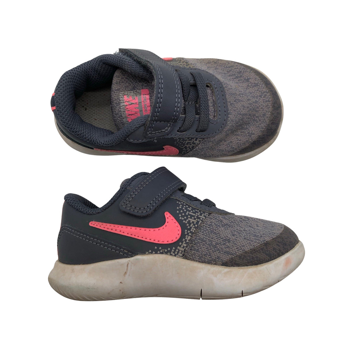Tyttöjen Nike - Lenkkarit, koko 22 - Harmaa (1)