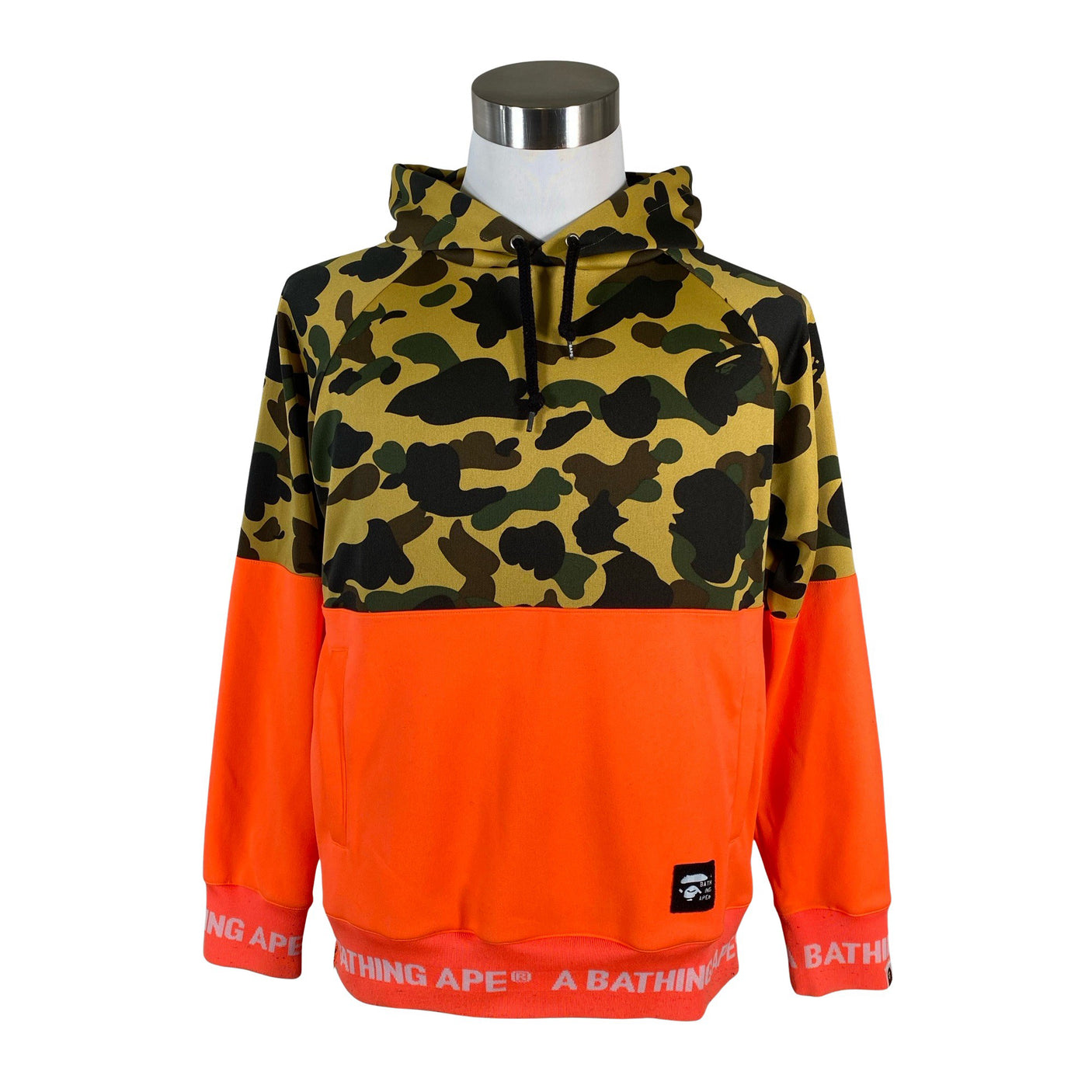 Miesten BAPE A Bathing Ape - Huppari, koko M - Oranssi (1)