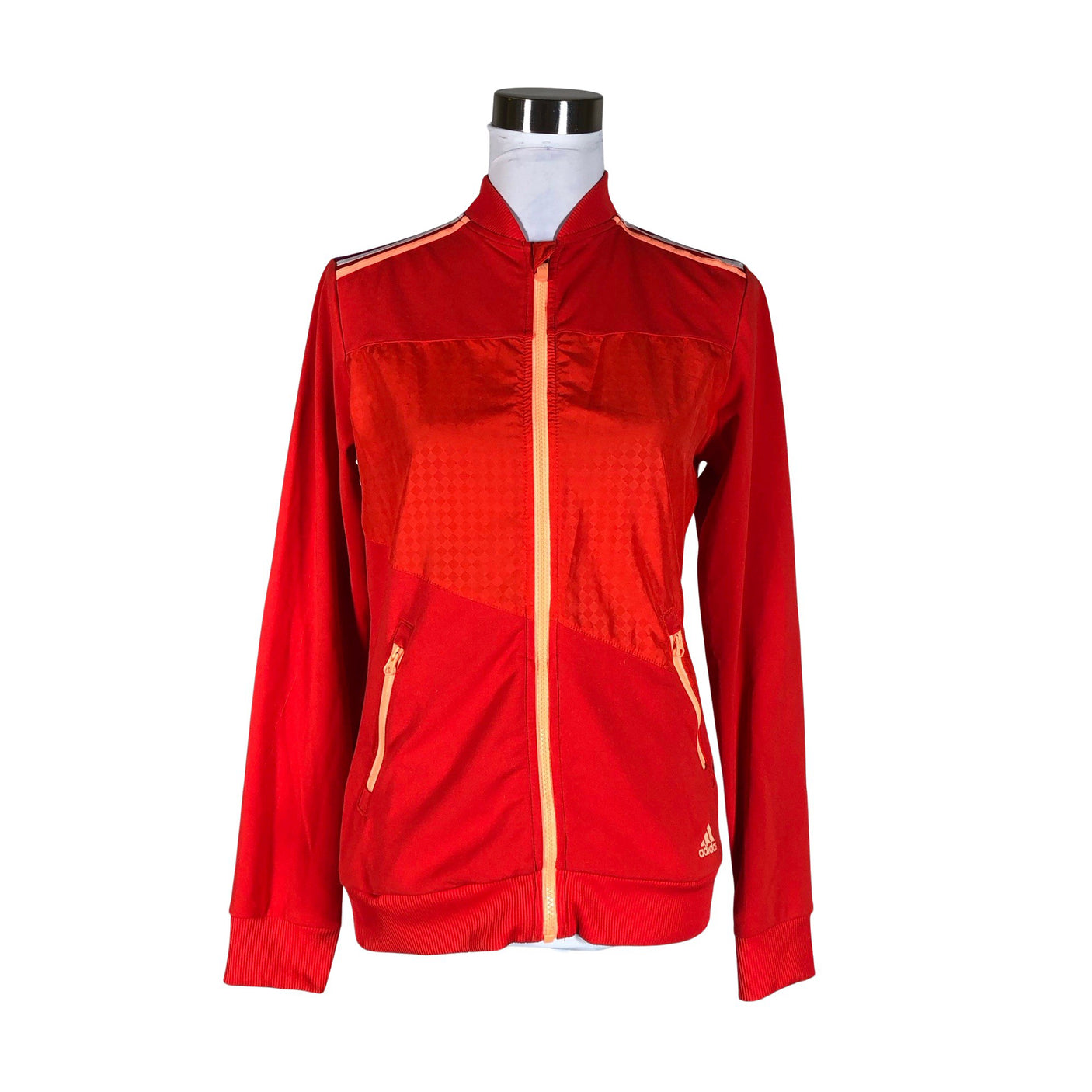 Naisten Adidas - Verryttelytakki, koko 38 - Punainen (1)