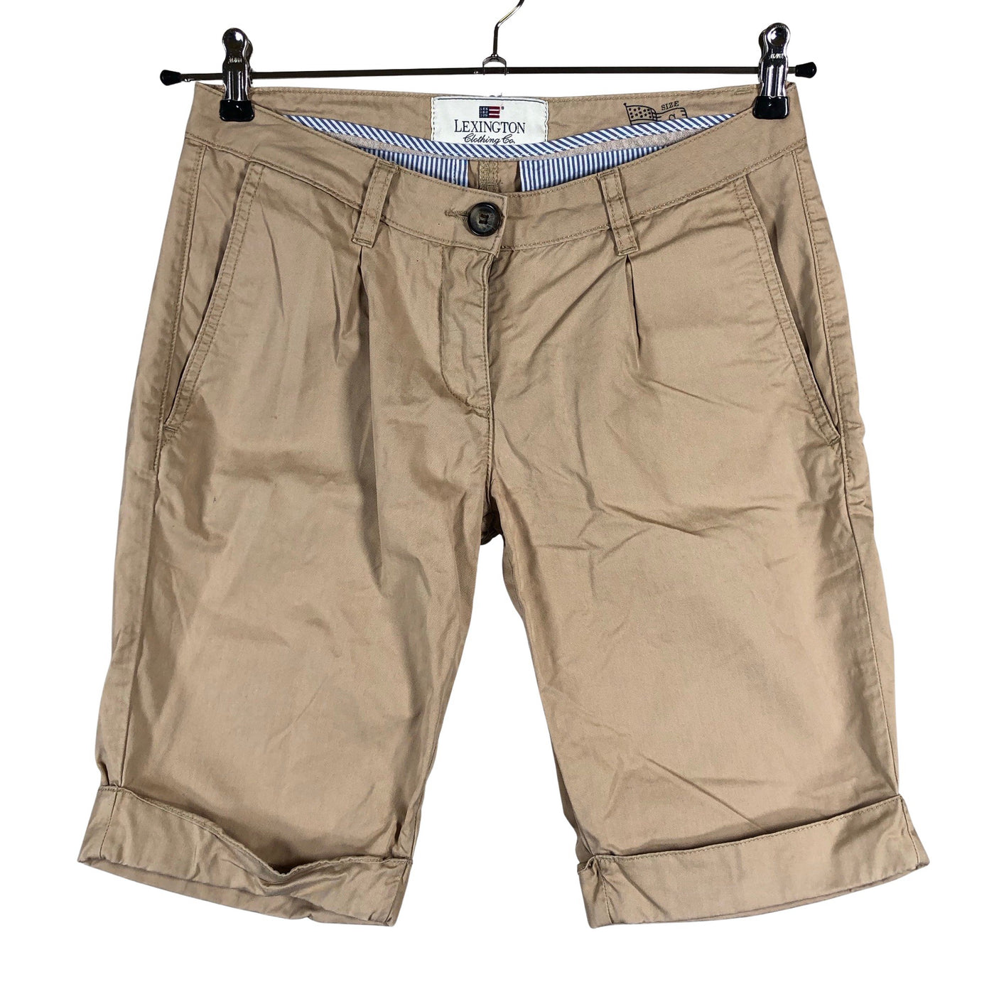 Naisten Lexington - Shortsit, koko 36 - Beige (1)