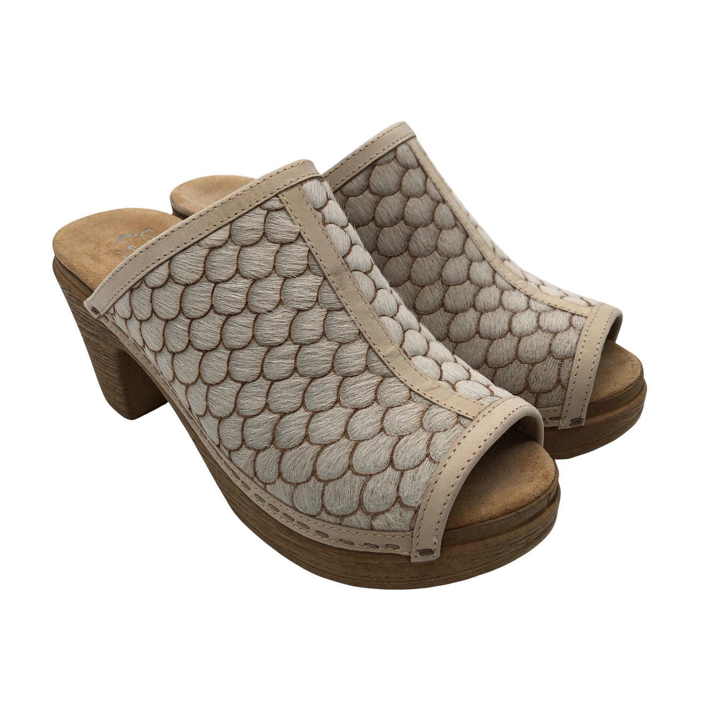 Naisten Calou - Korolliset sandaalit, koko 39 - Valkoinen (3)