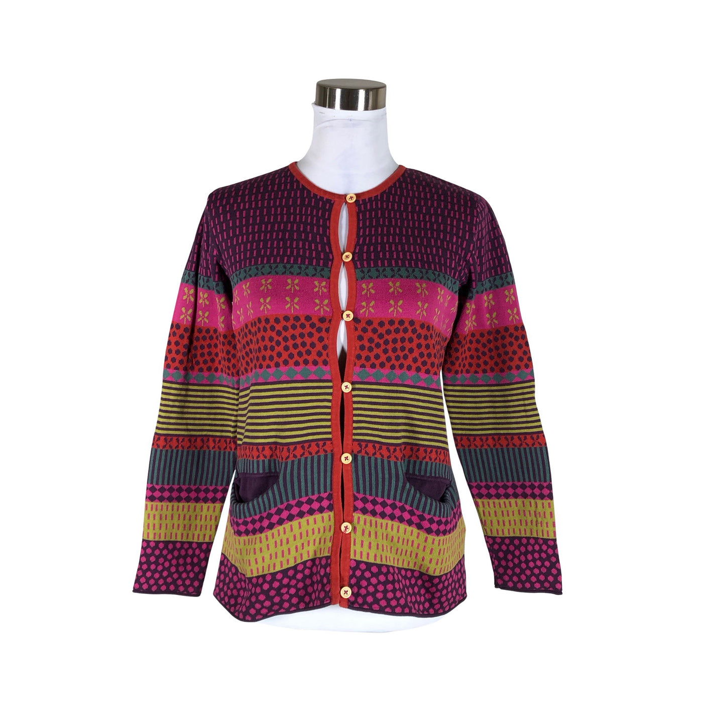 Naisten Gudrun Sjöden - Neuletakki, koko 38 - Pinkki (1)