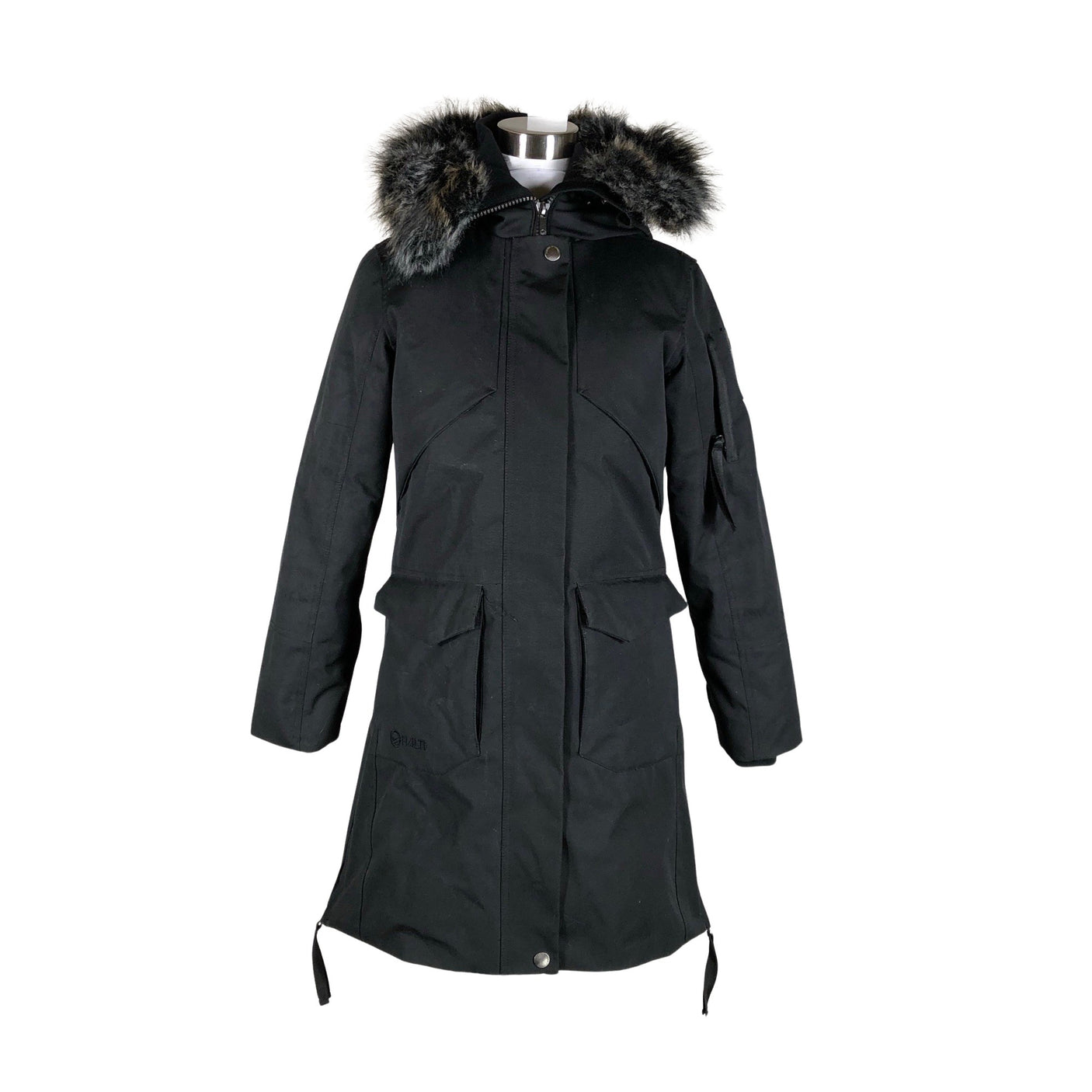 Naisten Halti - Untuvatakki, koko 34 - Musta (1)