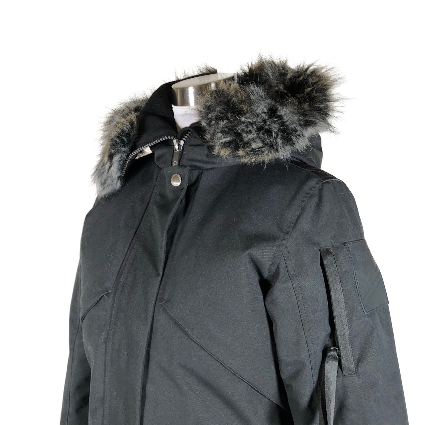 Naisten Halti - Untuvatakki, koko 34 - Musta (3)