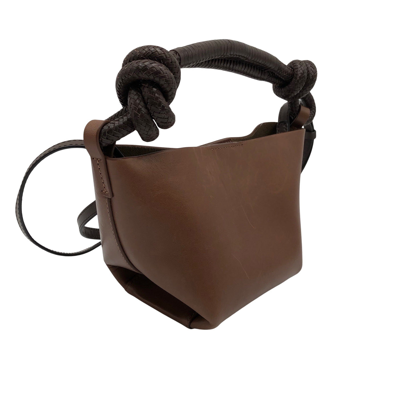 Naisten Massimo Dutti - Olkalaukku, koko Mini - Ruskea (2)