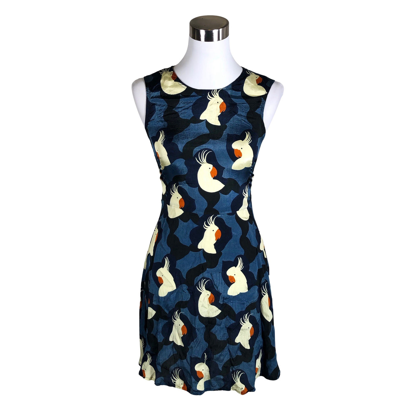 Naisten Samuji - Sifonkimekko, koko 36 - Sininen (1)