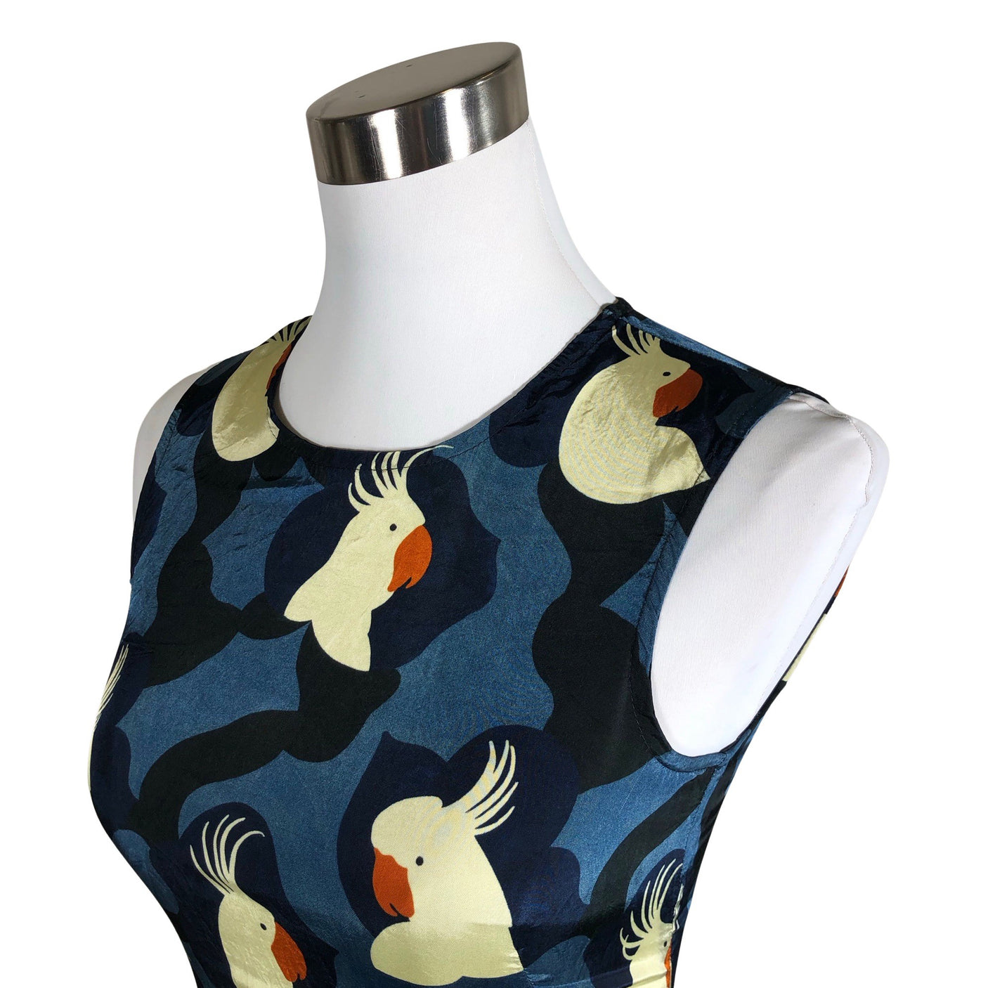 Naisten Samuji - Sifonkimekko, koko 36 - Sininen (3)