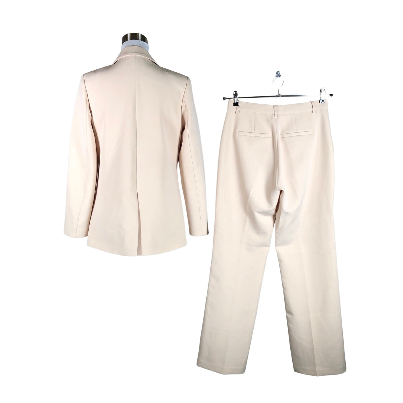 Naisten Neo Noir - Jakkupuku, koko 34 - Beige (2)