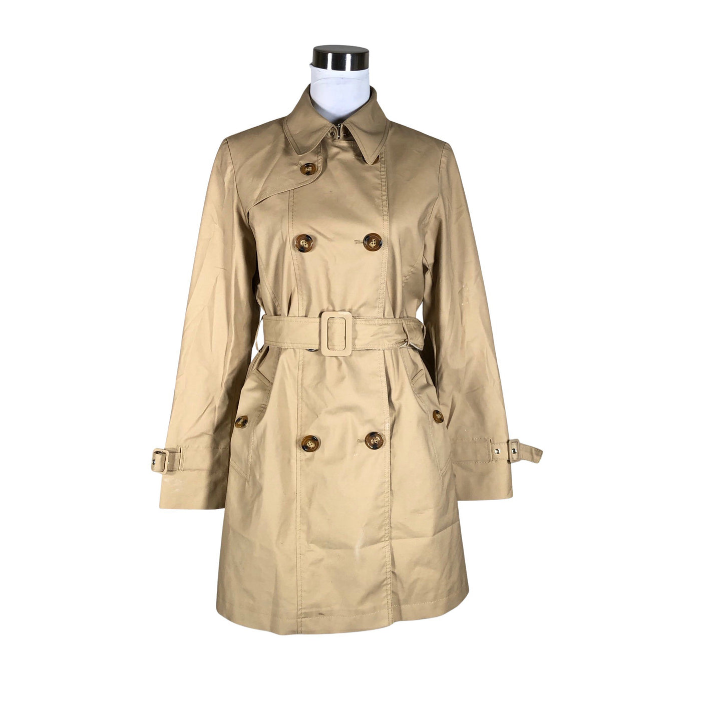 Naisten Esprit - Trenssitakki, koko 36 - Beige (1)