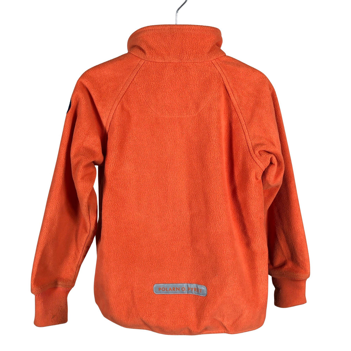 Unisex Polarn O. Pyret - Fleecetakki, koko 110 - 116 - Oranssi (2)