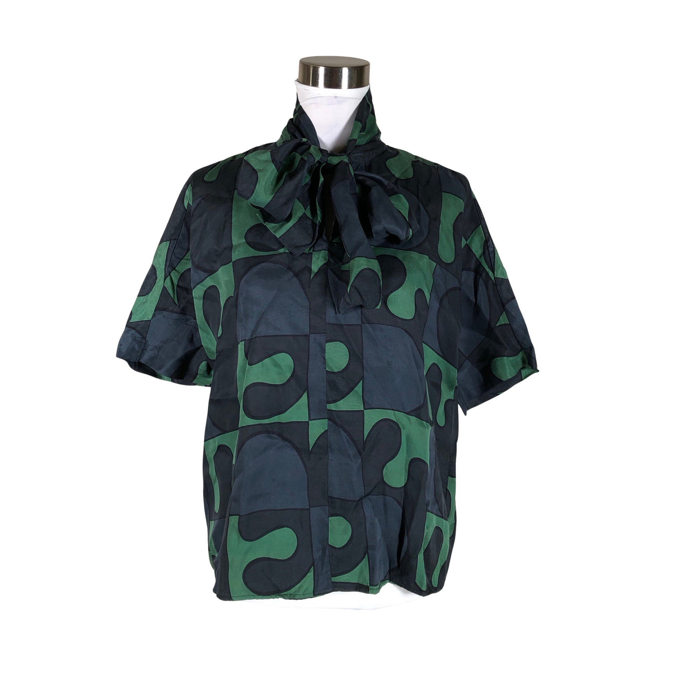 Naisten Marimekko - Lyhythihainen pusero, koko 36 - Sininen (1)