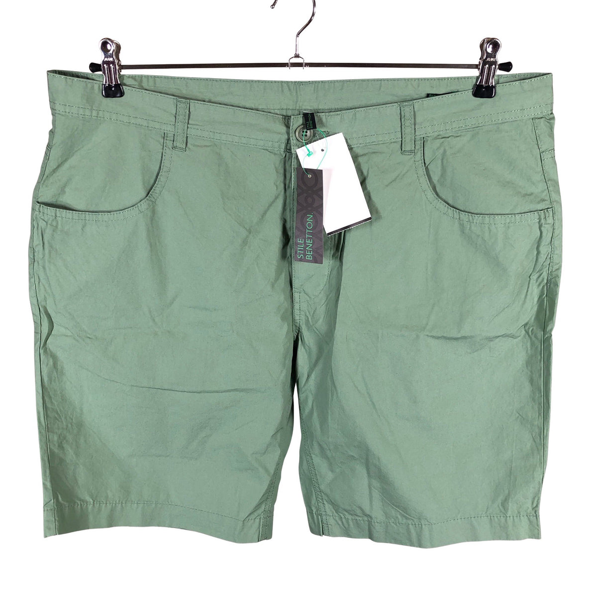 Naisten Benetton - Shortsit, koko 52 - Vihreä (1)