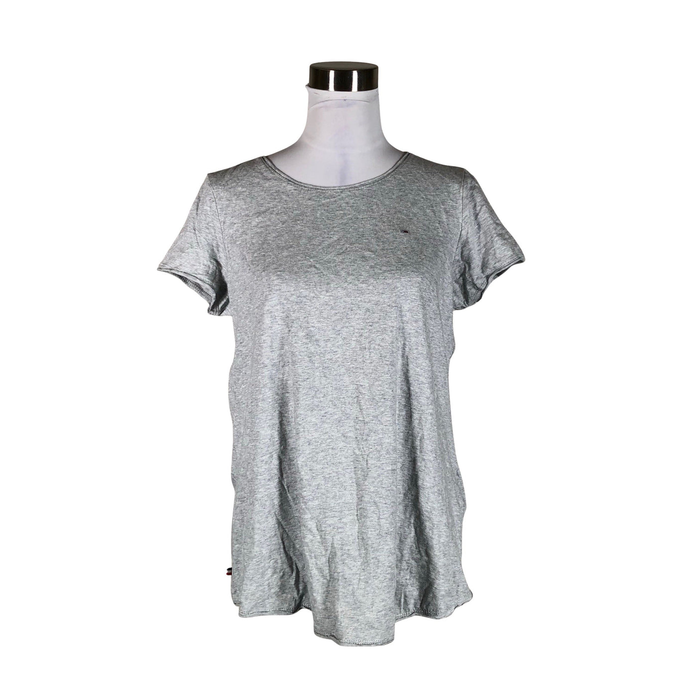 Naisten Tommy Jeans (Tommy Hilfiger) - T-paita, koko 40 - Harmaa (1)