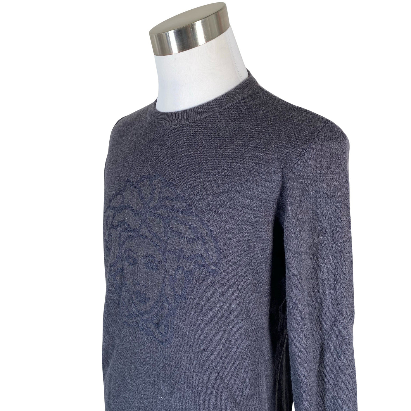Miesten Versace - Neulepaita, koko L - Harmaa (3)