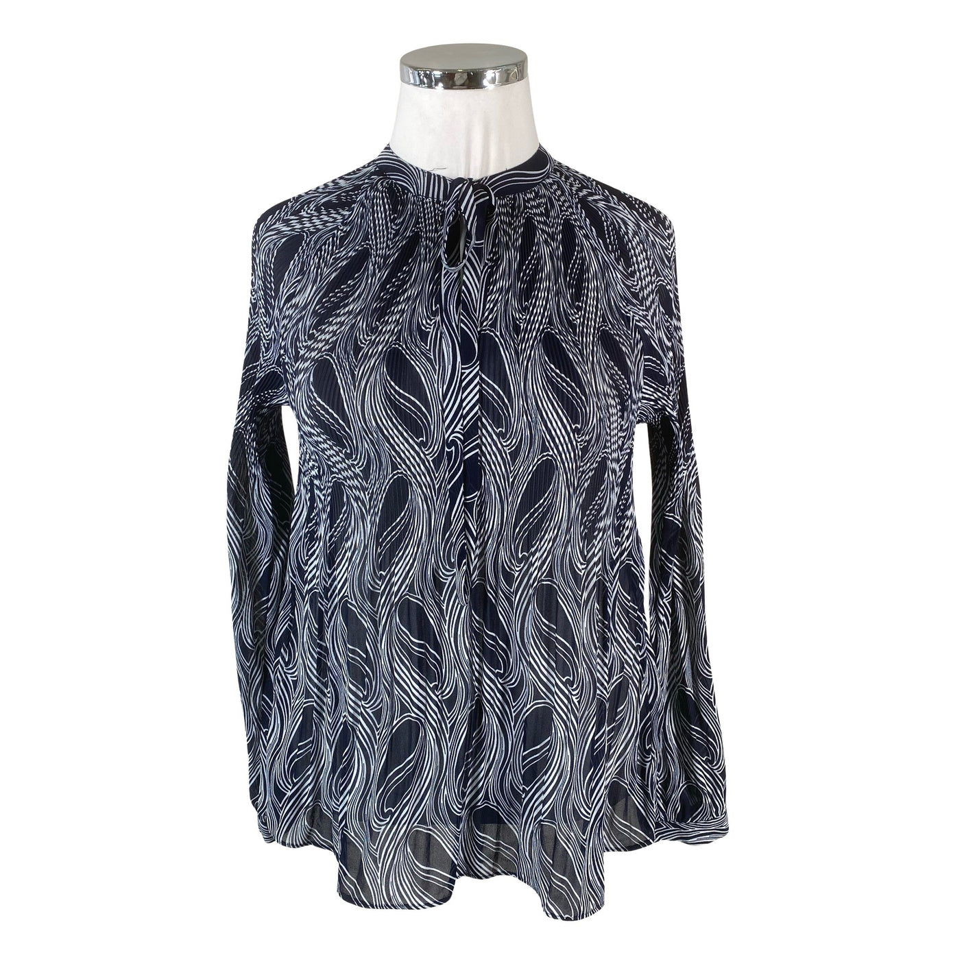 Naisten Michael Kors - Sifonkitunika, koko 42 - Sininen (1)