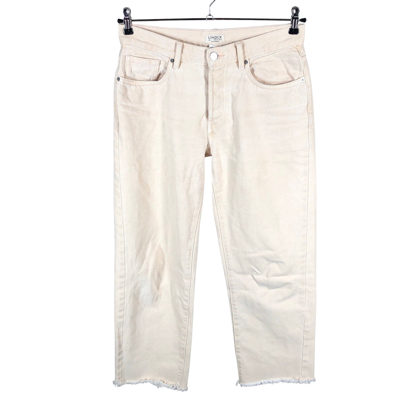 Naisten Lindex - Farkut, koko 36 - Beige (1)