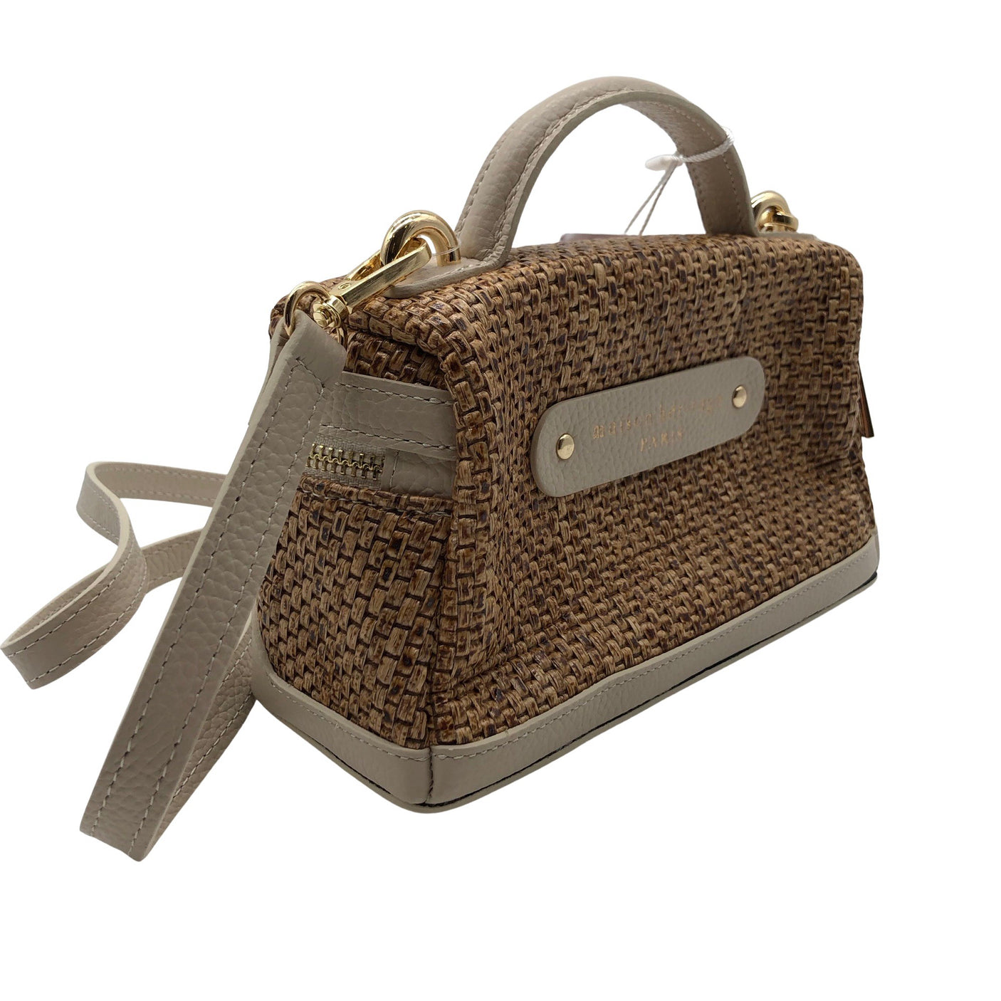 Naisten Maison Héritage - Käsilaukku, koko Mini - Beige (2)