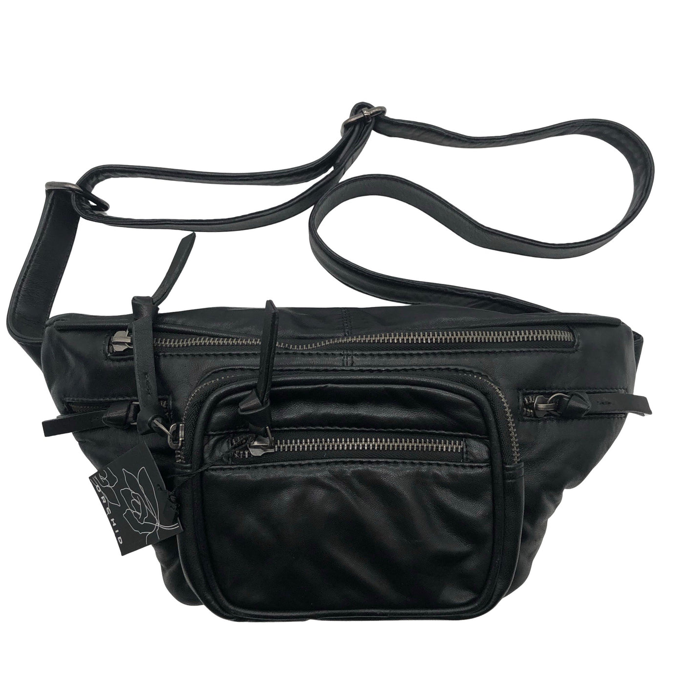 Naisten Orchid - Vyölaukku, koko Mini - Musta (1)