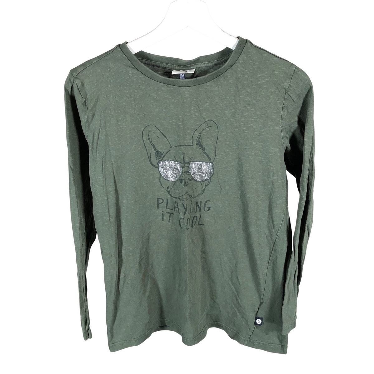 Unisex POMPdeLUX - Trikoopaita, koko 158 - 164 - Vihreä (1)