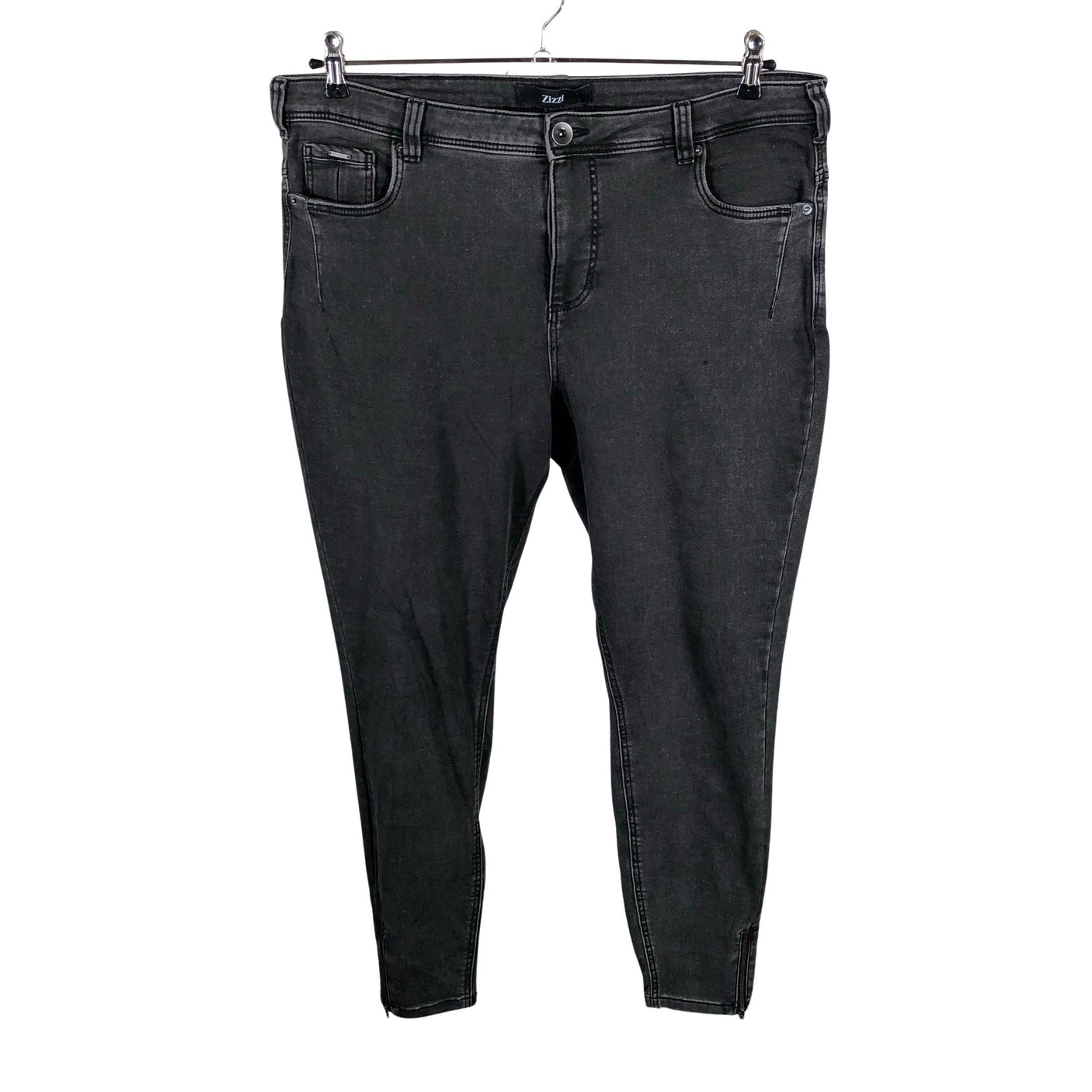 Naisten Zizzi - Farkut, koko 48 - Harmaa (1)