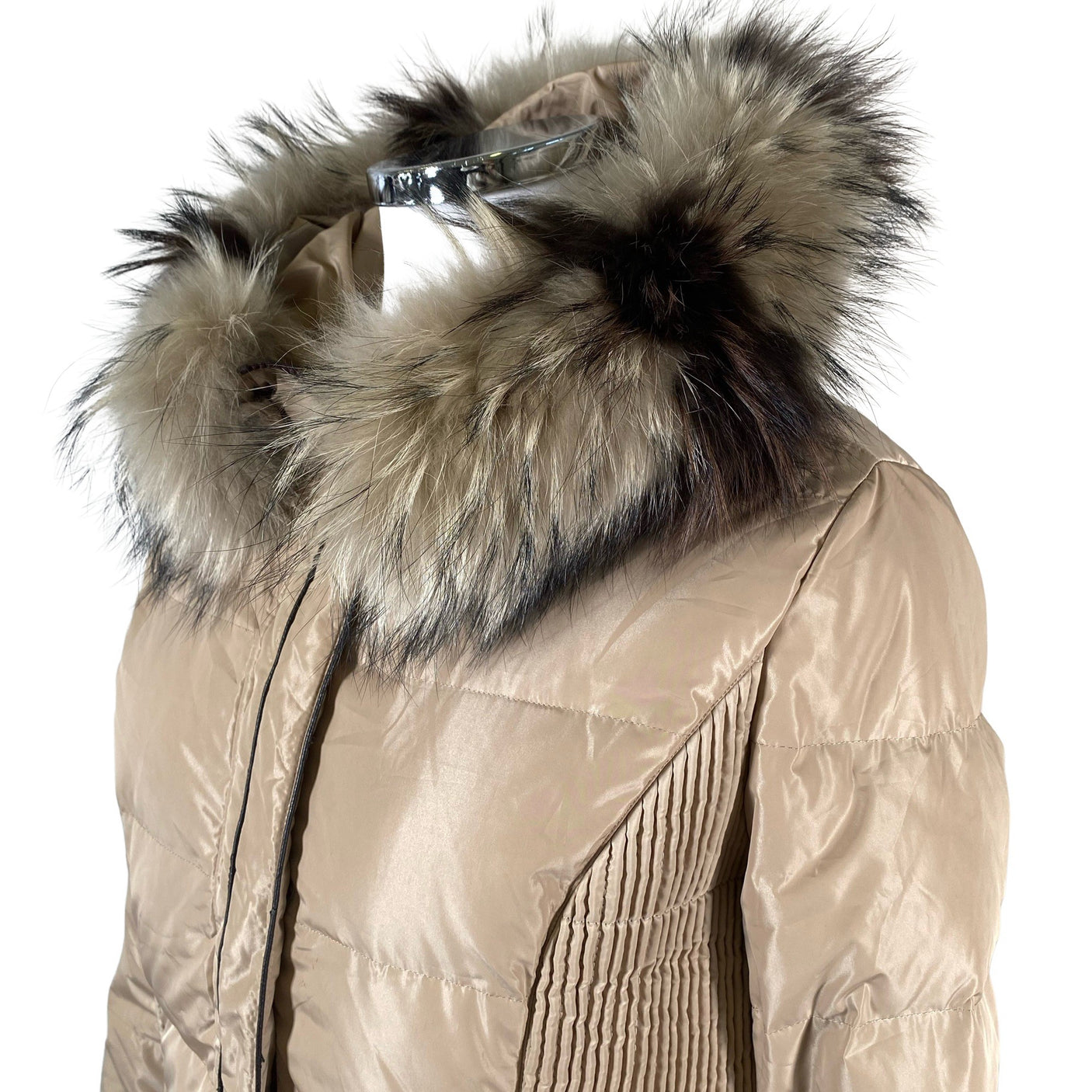 Naisten Alexandra - Untuvatakki, koko 44 - Beige (3)