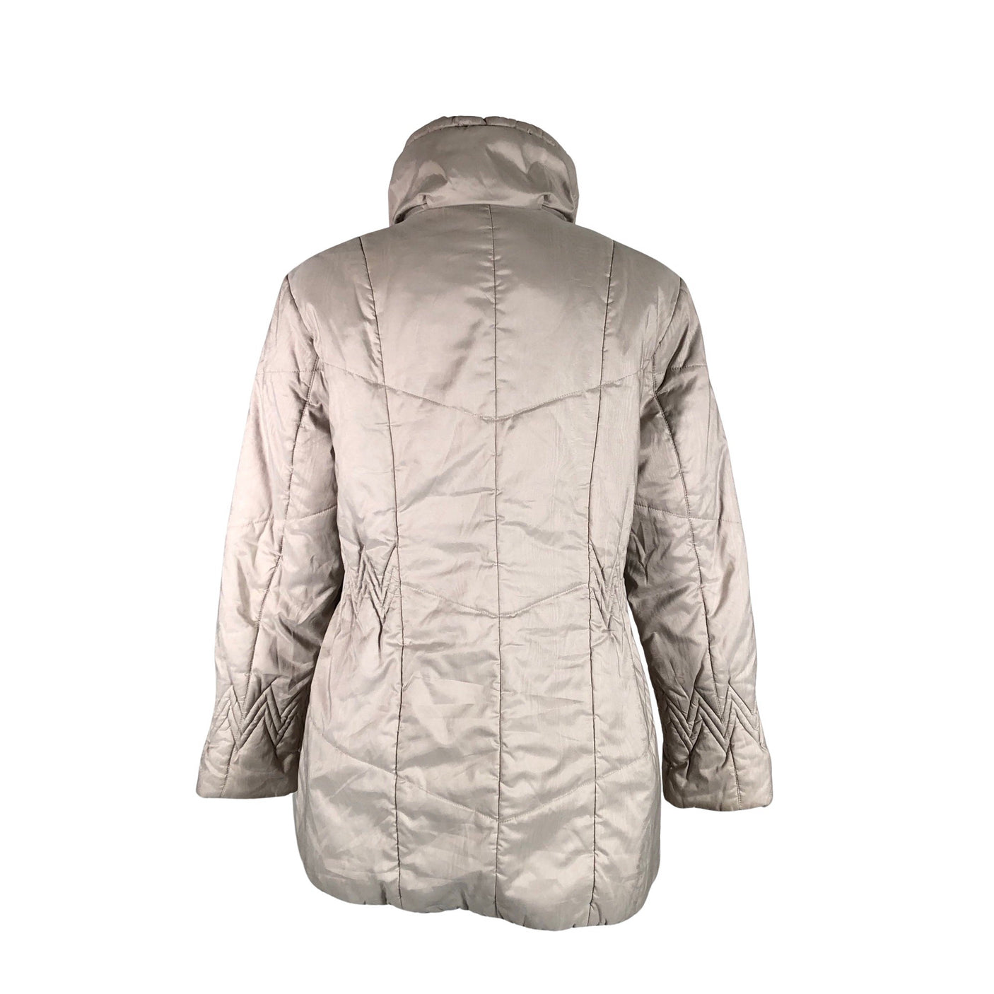 Naisten Barbara Lebek - Toppatakki, koko 38 - Beige (2)