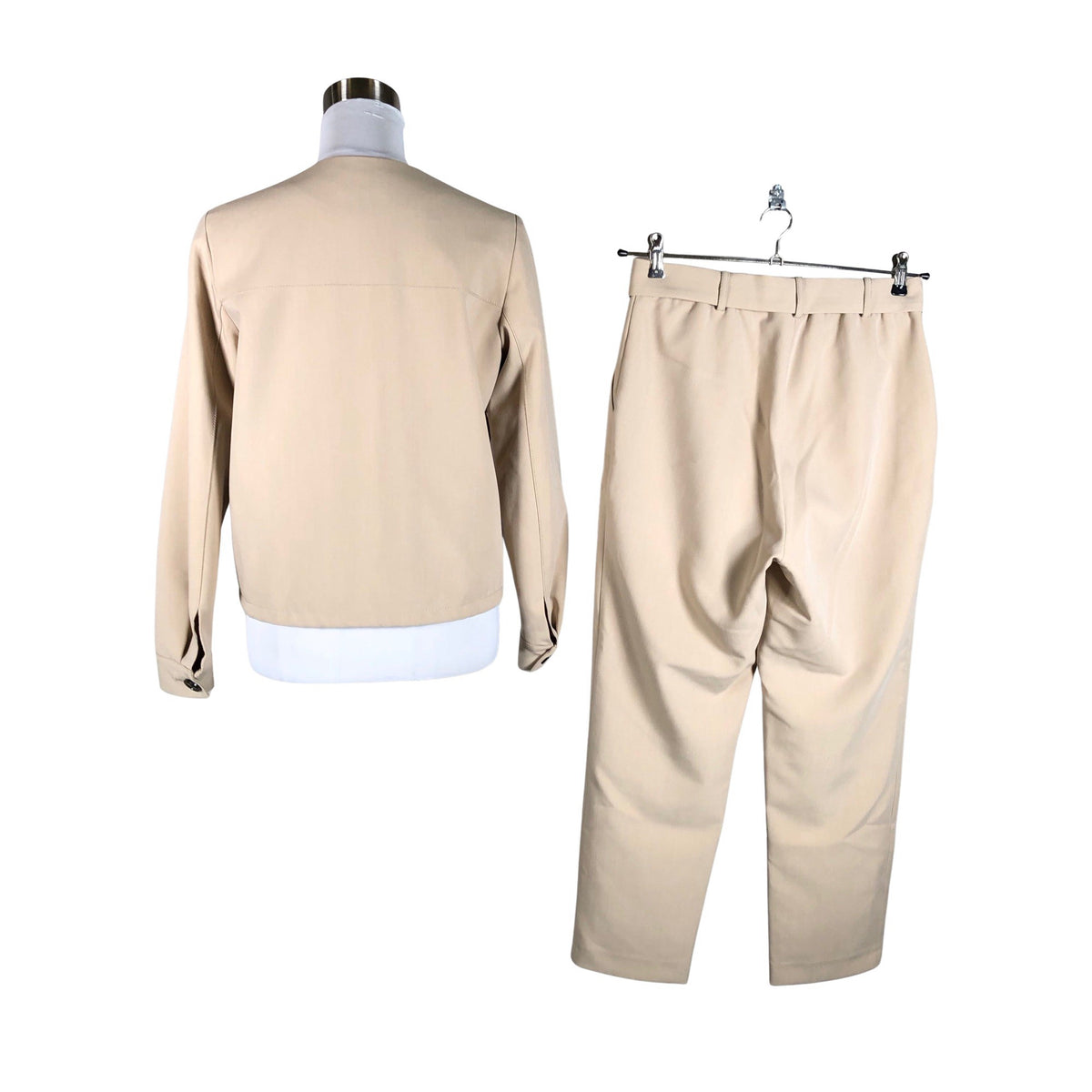 Naisten Your Face - Jakkupuku, koko 36 - Beige (2)