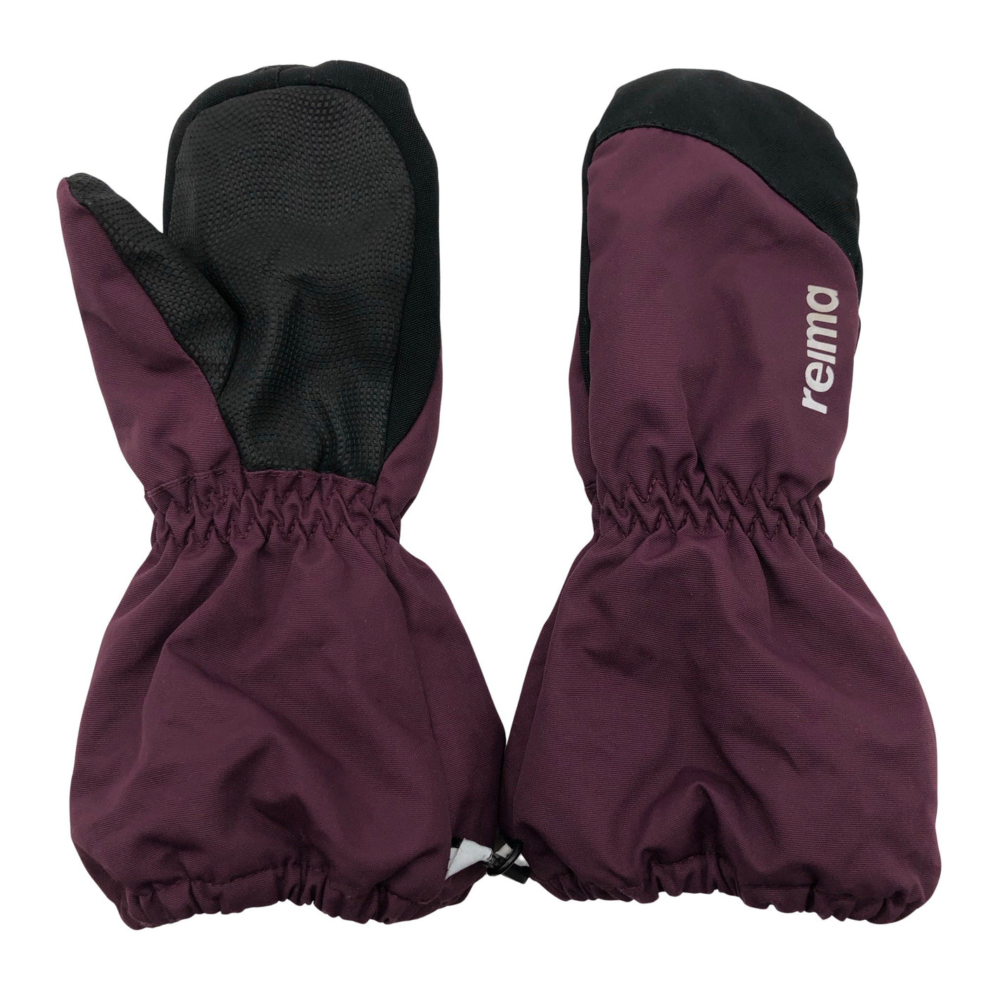Unisex Reima - Talvihanskat, koko 5 - 8 vuotta - Viininpunainen (1)