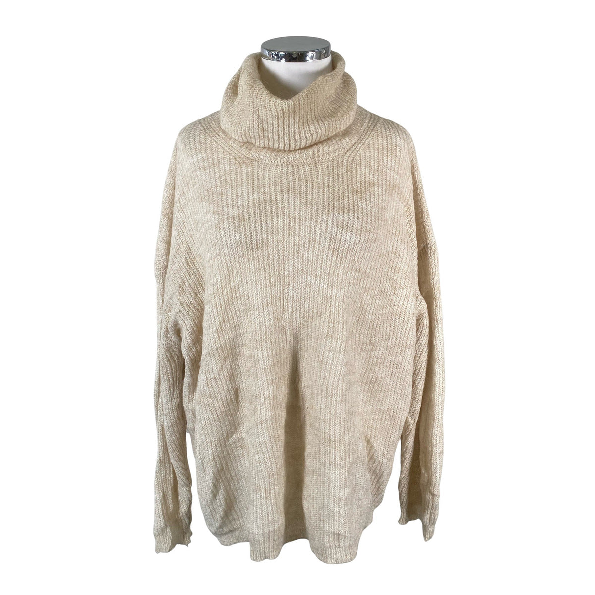 Naisten Bohemiana - Neulepaita, koko 48 - Beige (1)